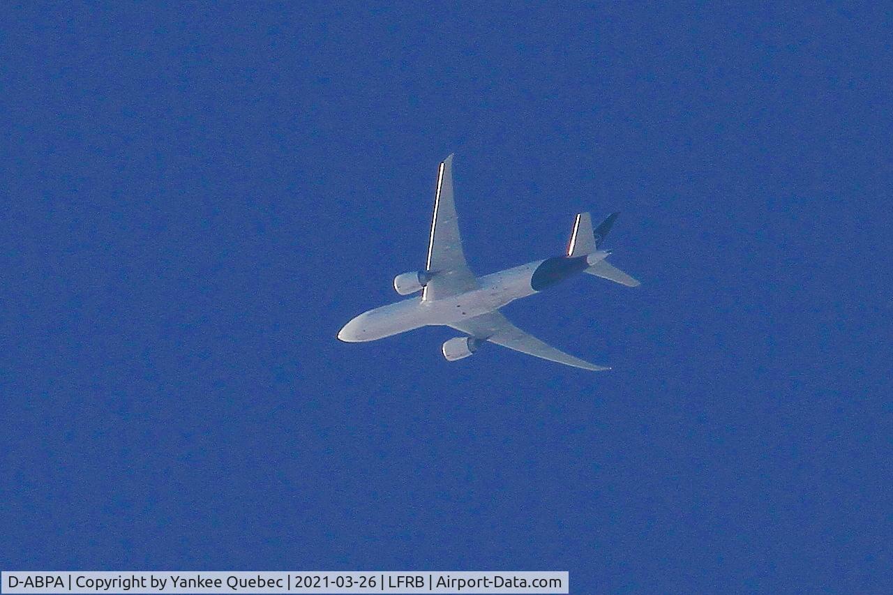 D-ABPA, 2019 Boeing 787-9 Dreamliner Dreamliner C/N 62730, Flight over Brest-Bretagne airport (LFRB-BES)