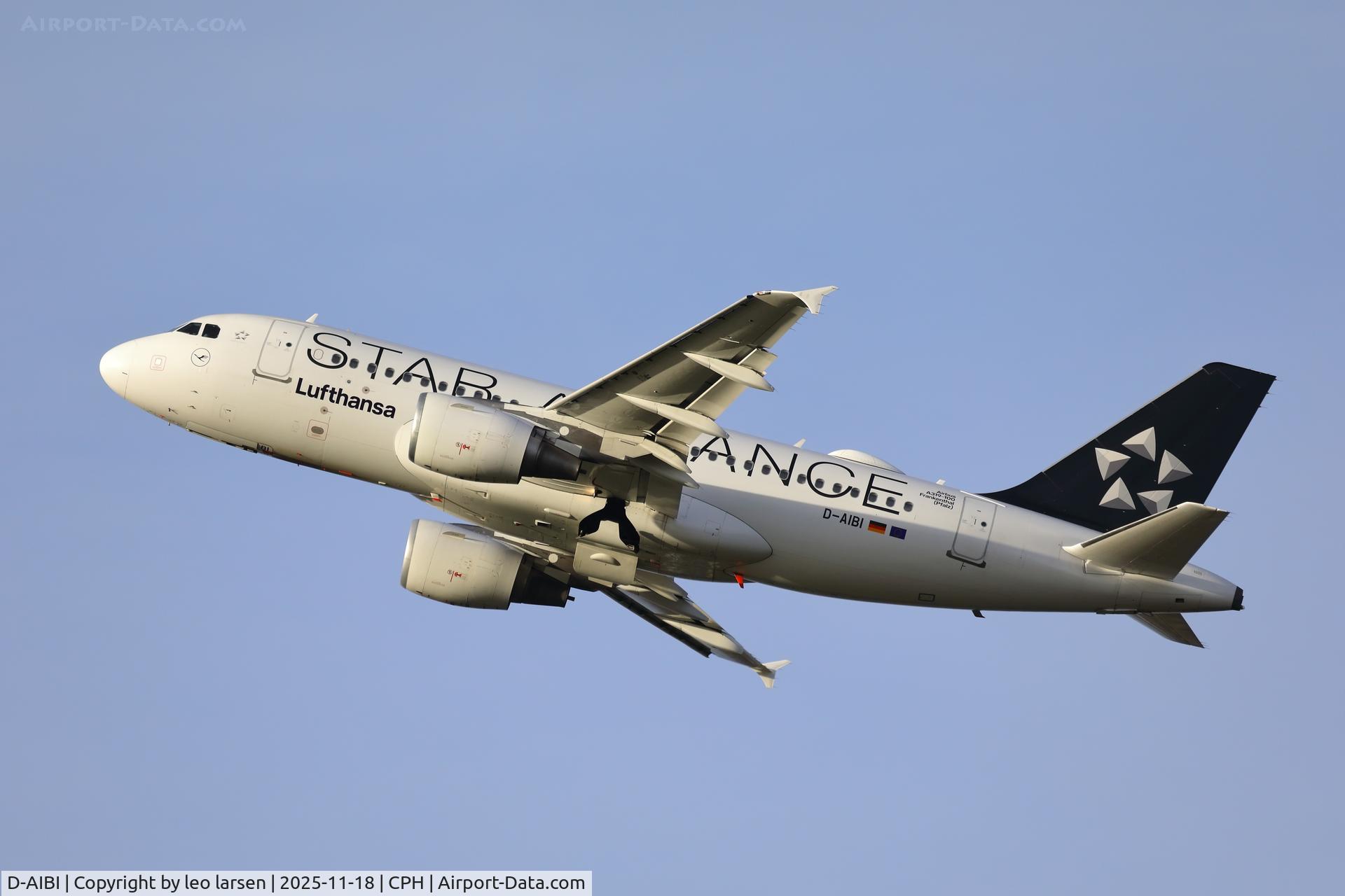 D-AIBI, 2012 Airbus A319-112 C/N 5284, Copenhagen 18.11.2025