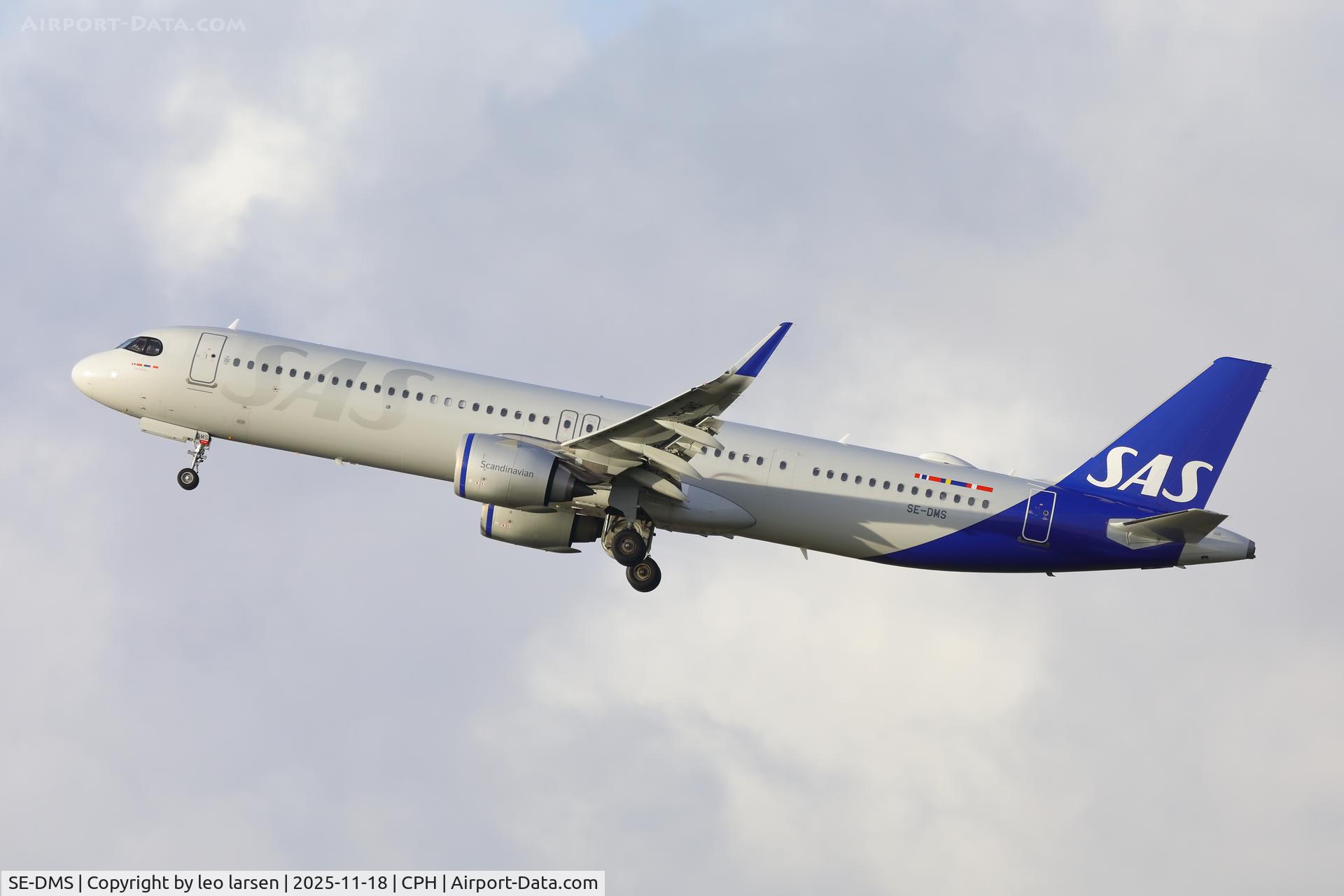 SE-DMS, 2021 Airbus A321-253NX C/N 10500, Copenhagen 18.11.2025