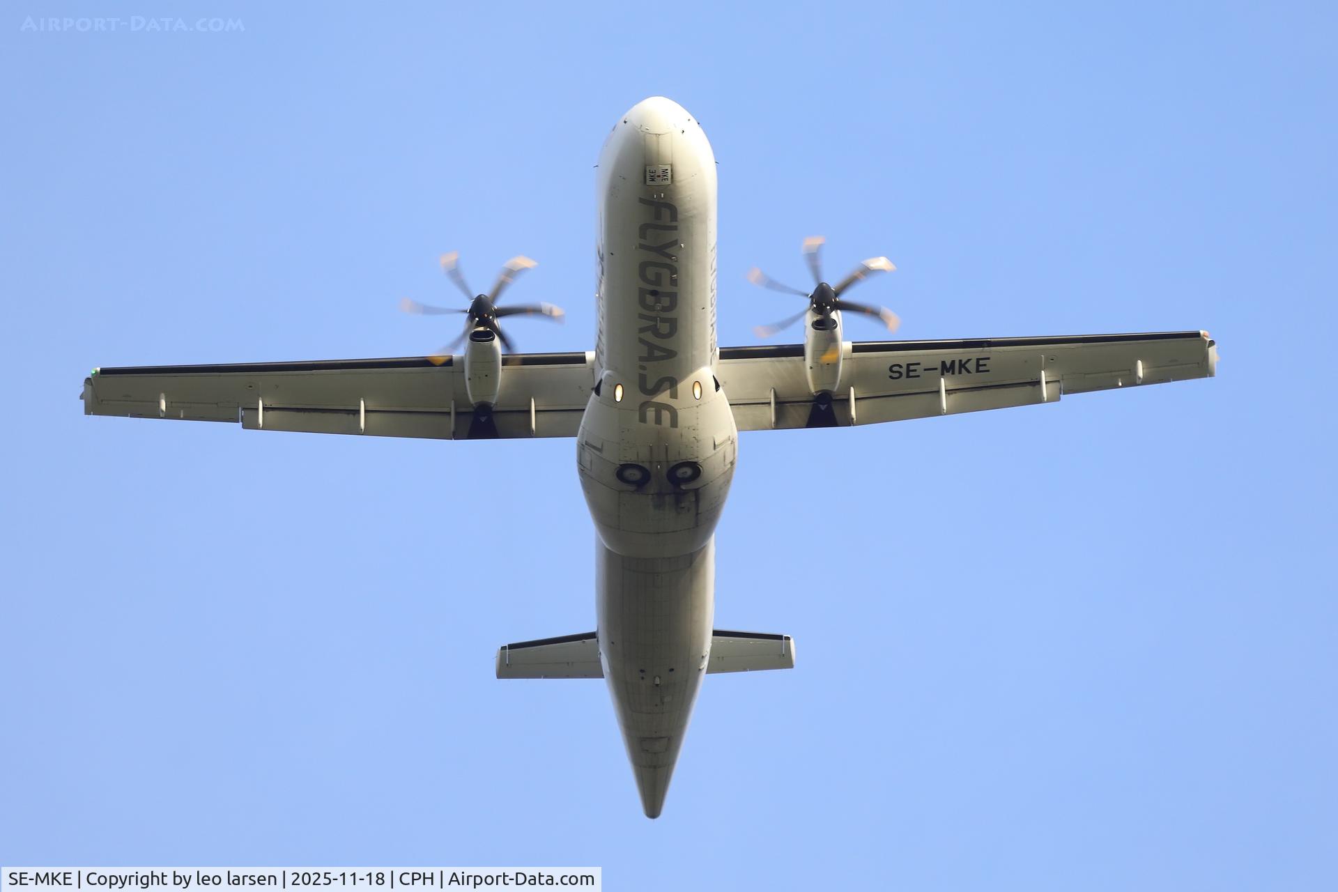 SE-MKE, 2016 ATR 72-600 (72-212A) C/N 1348, Copenhagen 18.11.2025 T/Om R-22L
