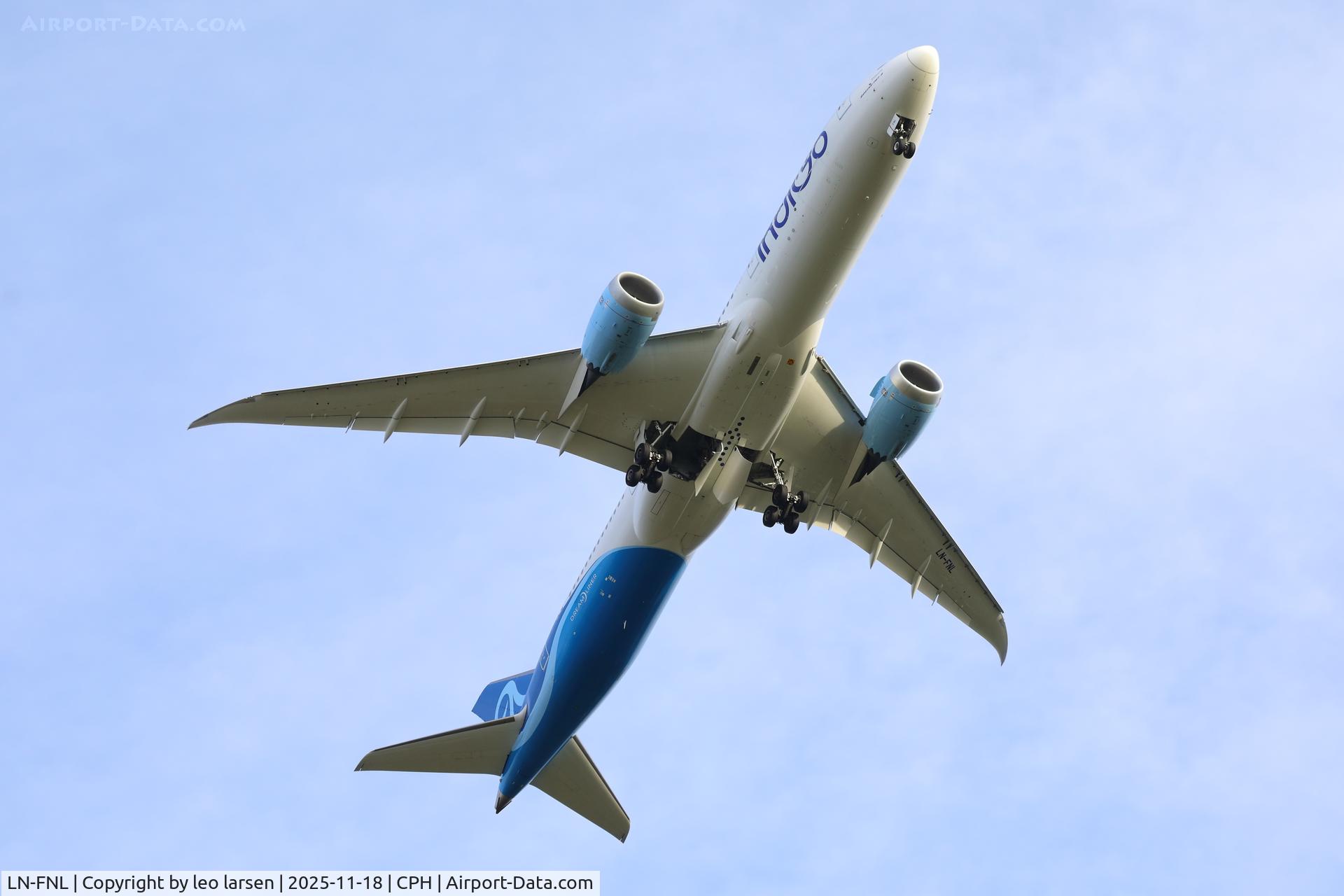 LN-FNL, 2019 Boeing 787-9 Dreamliner C/N 63320, Copenhagen 18.11.2025