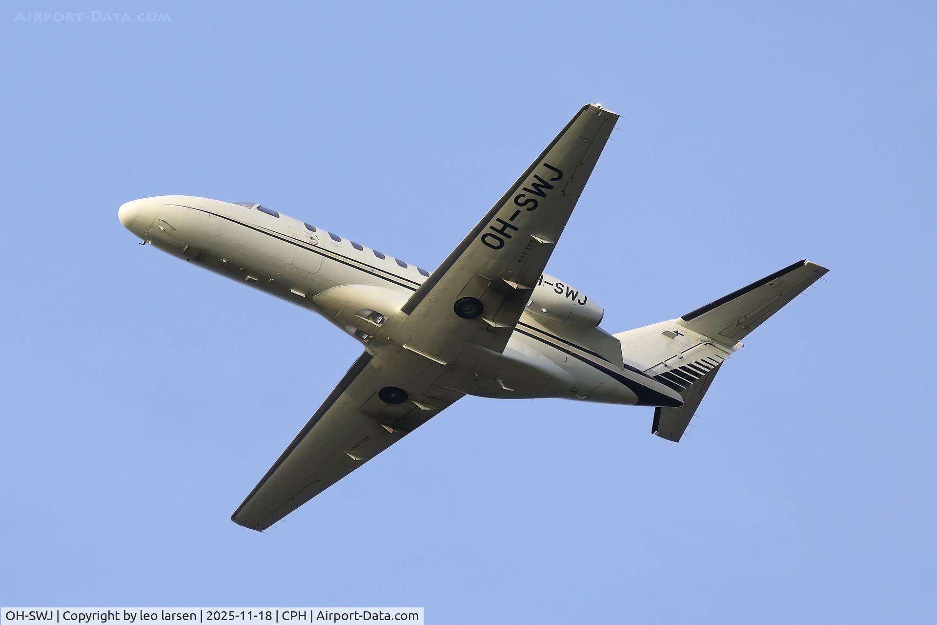 OH-SWJ, 2009 Cessna 525 CitationJet CJ2+ C/N 525A0443, Copenhagen 18.11.2025