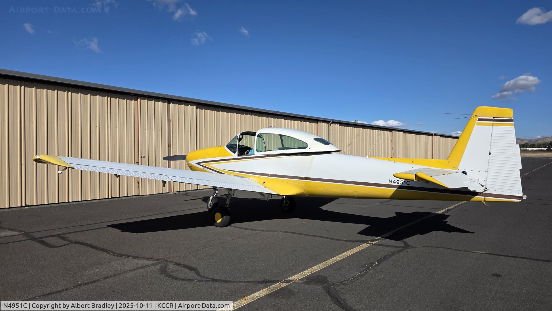N4951C, 1948 Ryan Navion L-17B C/N NAV-4-1784, Ryan Navion, former Navy Commander's airplane