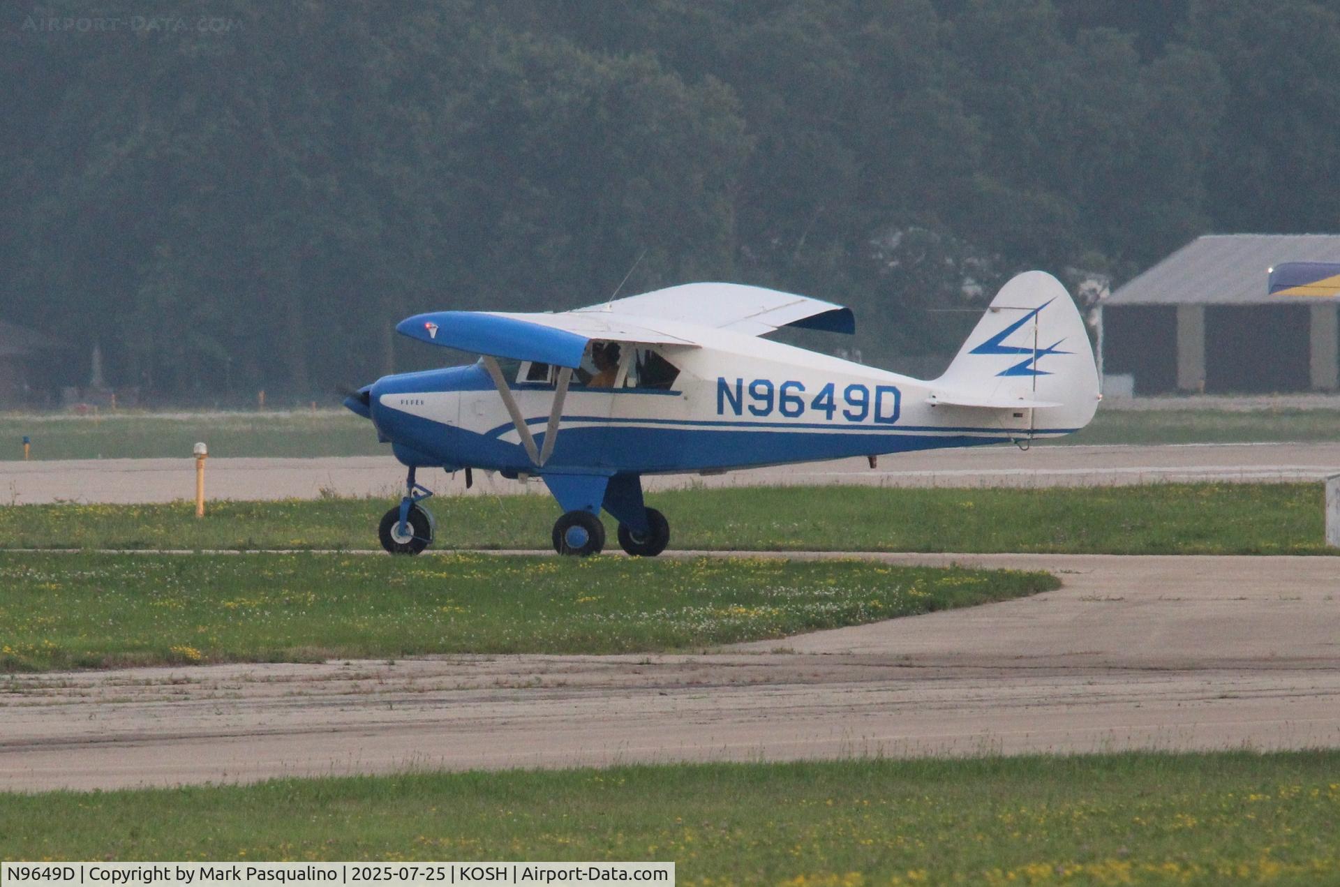 N9649D, 1959 Piper PA-22-160 Tri Pacer C/N 22-6563, Piper PA-22-160