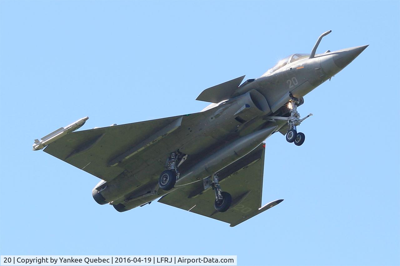 20, Dassault Rafale M C/N 20, Dassault Rafale M, Landivisiau Naval Air Base (LFRJ-LDV)