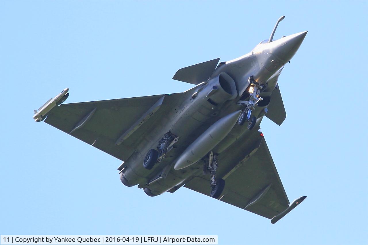 11, Dassault Rafale M C/N 11, Dassault Rafale M, Landivisiau Naval Air Base (LFRJ-LDV)