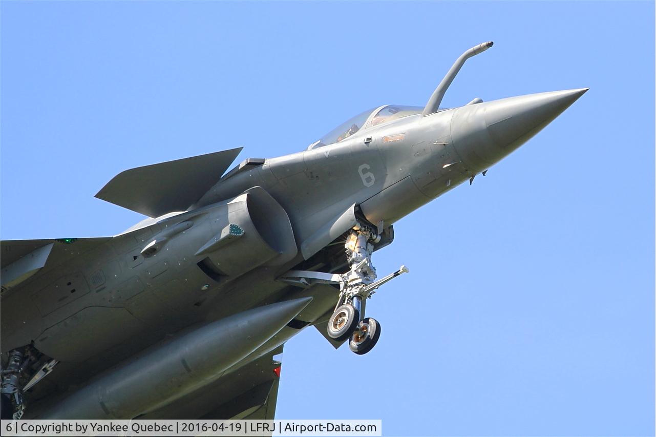 6, Dassault Rafale M C/N 6, Dassault Rafale M, Landivisiau Naval Air Base (LFRJ-LDV)