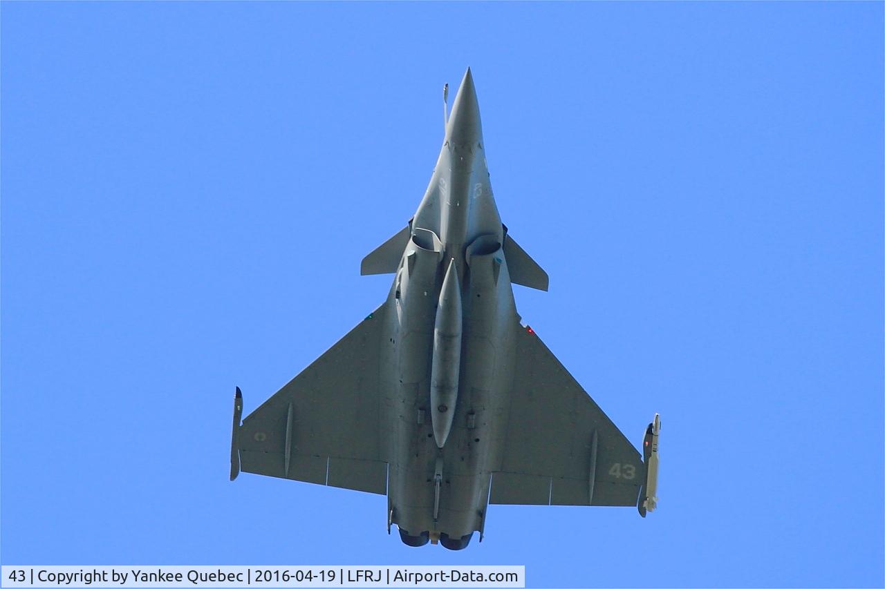 43, 2015 Dassault Rafale M C/N 43, Dassault Rafale M, Landivisiau Naval Air Base (LFRJ-LDV)