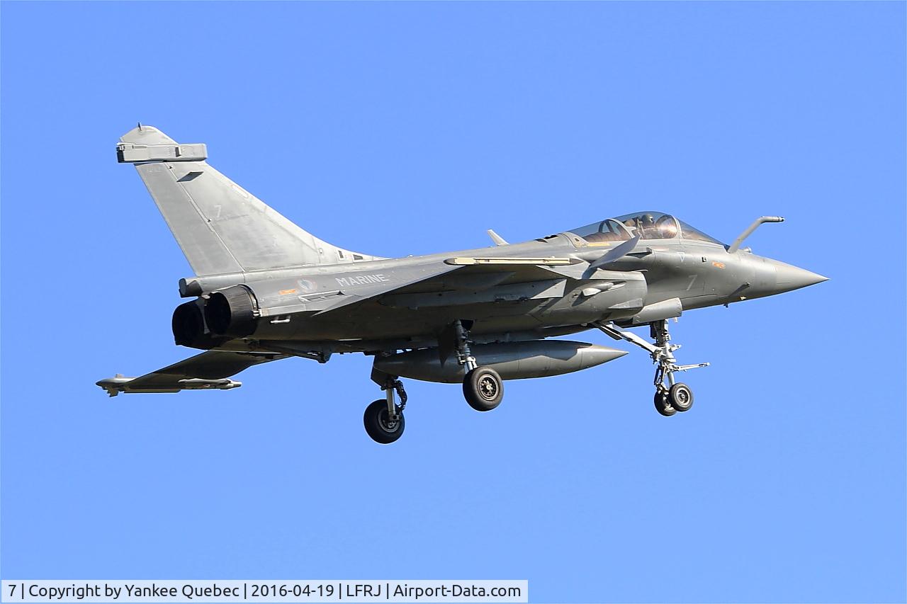 7, Dassault Rafale M C/N 7, Dassault Rafale M, Landivisiau Naval Air Base (LFRJ-LDV)