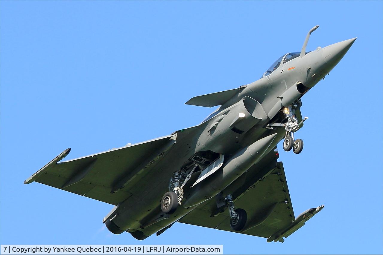7, Dassault Rafale M C/N 7, Dassault Rafale M, Landivisiau Naval Air Base (LFRJ-LDV)