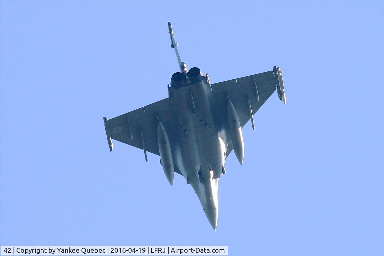 42, 2015 Dassault Rafale M C/N 42, Dassault Rafale M, Landivisiau Naval Air Base (LFRJ-LDV)