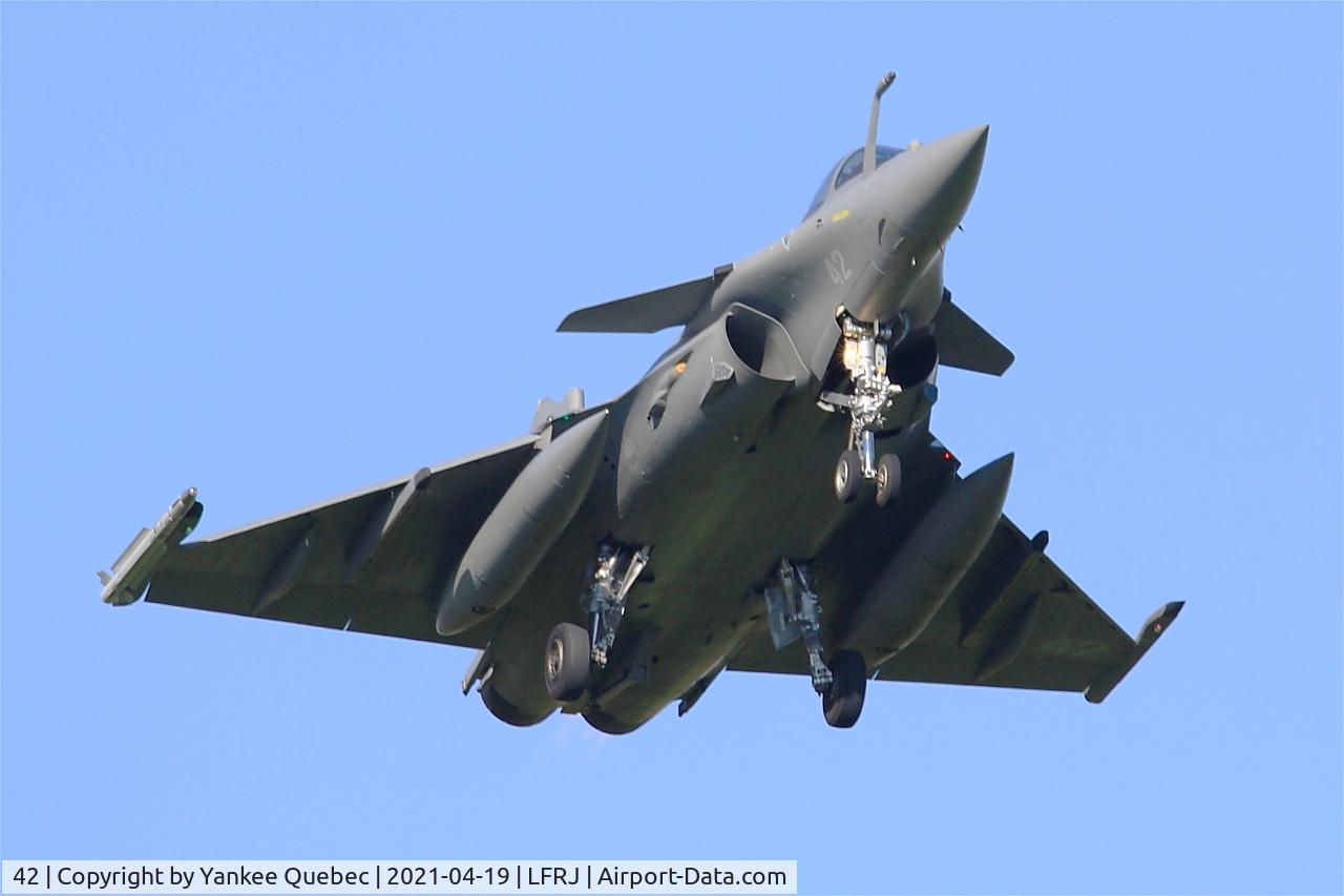 42, 2015 Dassault Rafale M C/N 42, Dassault Rafale M, Landivisiau Naval Air Base (LFRJ-LDV)