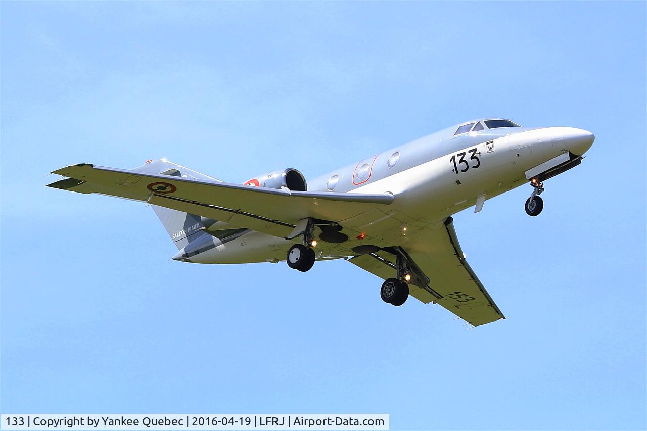 133, 1978 Dassault Falcon 10MER C/N 133, Dassault Falcon 10 MER, Landivisiau Naval Air Base (LFRJ-LDV)