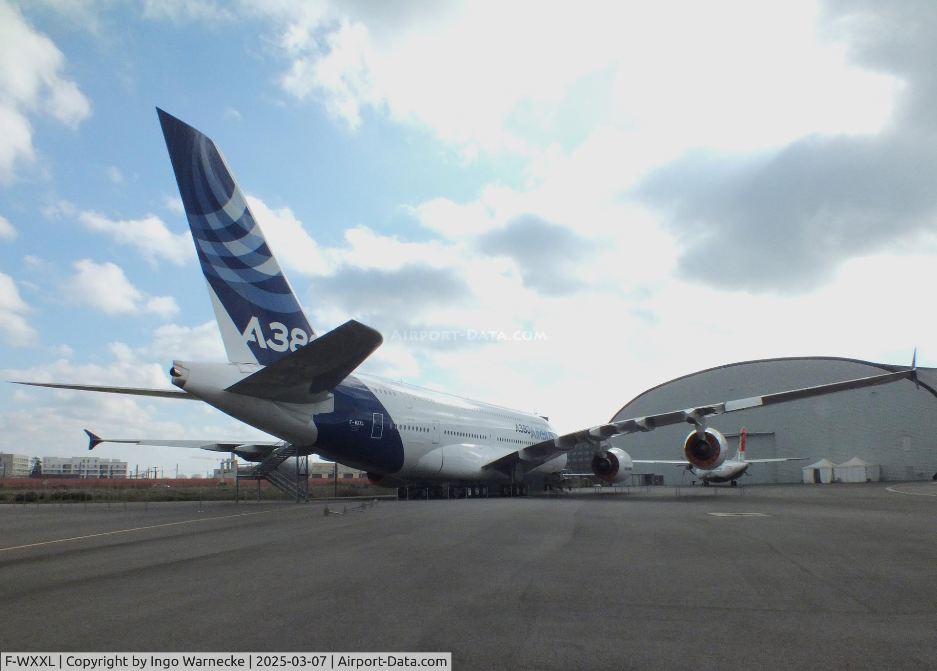 F-WXXL, 2005 Airbus A380-841 C/N 002, Airbus A380-841 at the Aeroscopia, Blagnac (Toulouse)