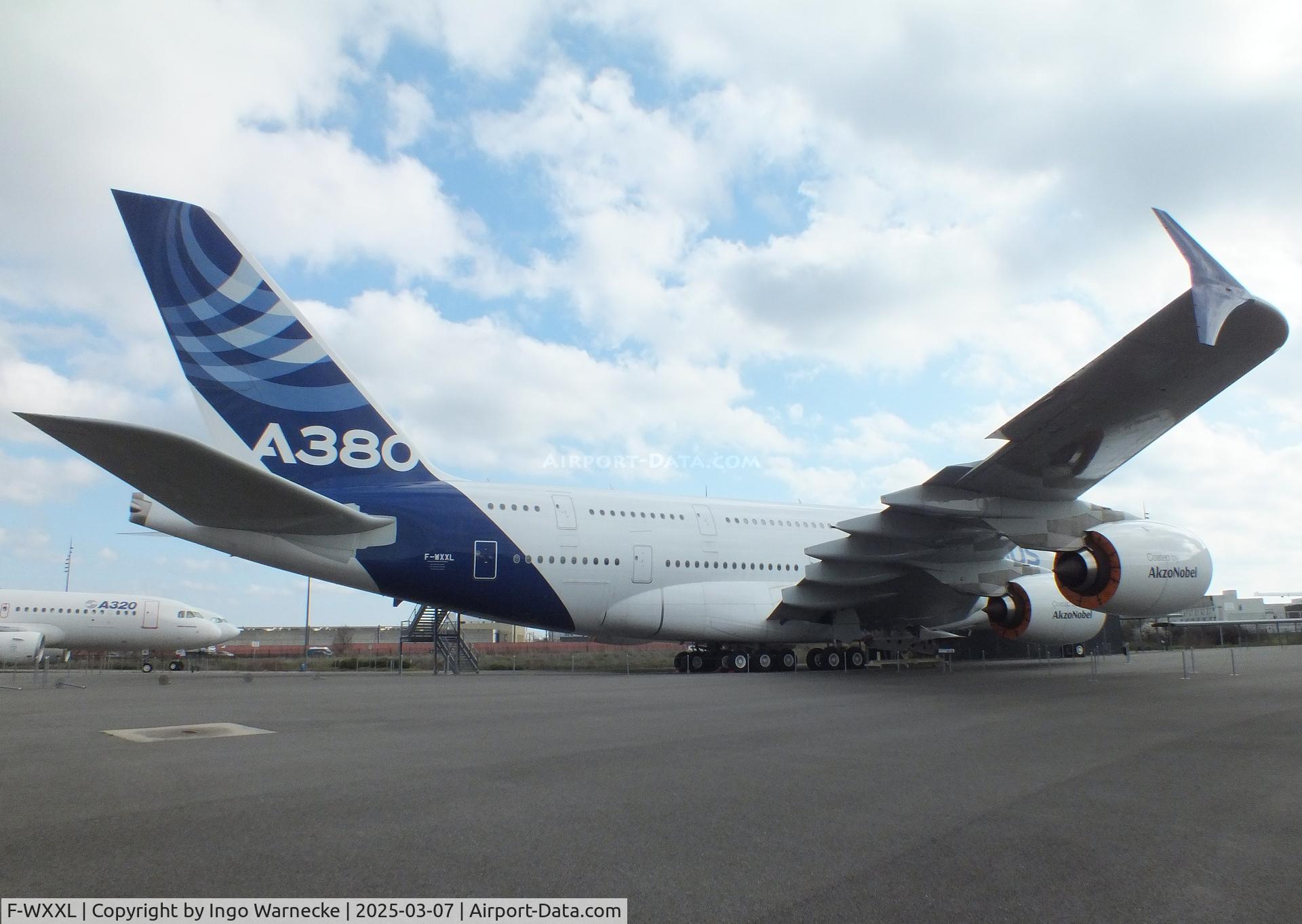 F-WXXL, 2005 Airbus A380-841 C/N 002, Airbus A380-841 at the Aeroscopia, Blagnac (Toulouse)
