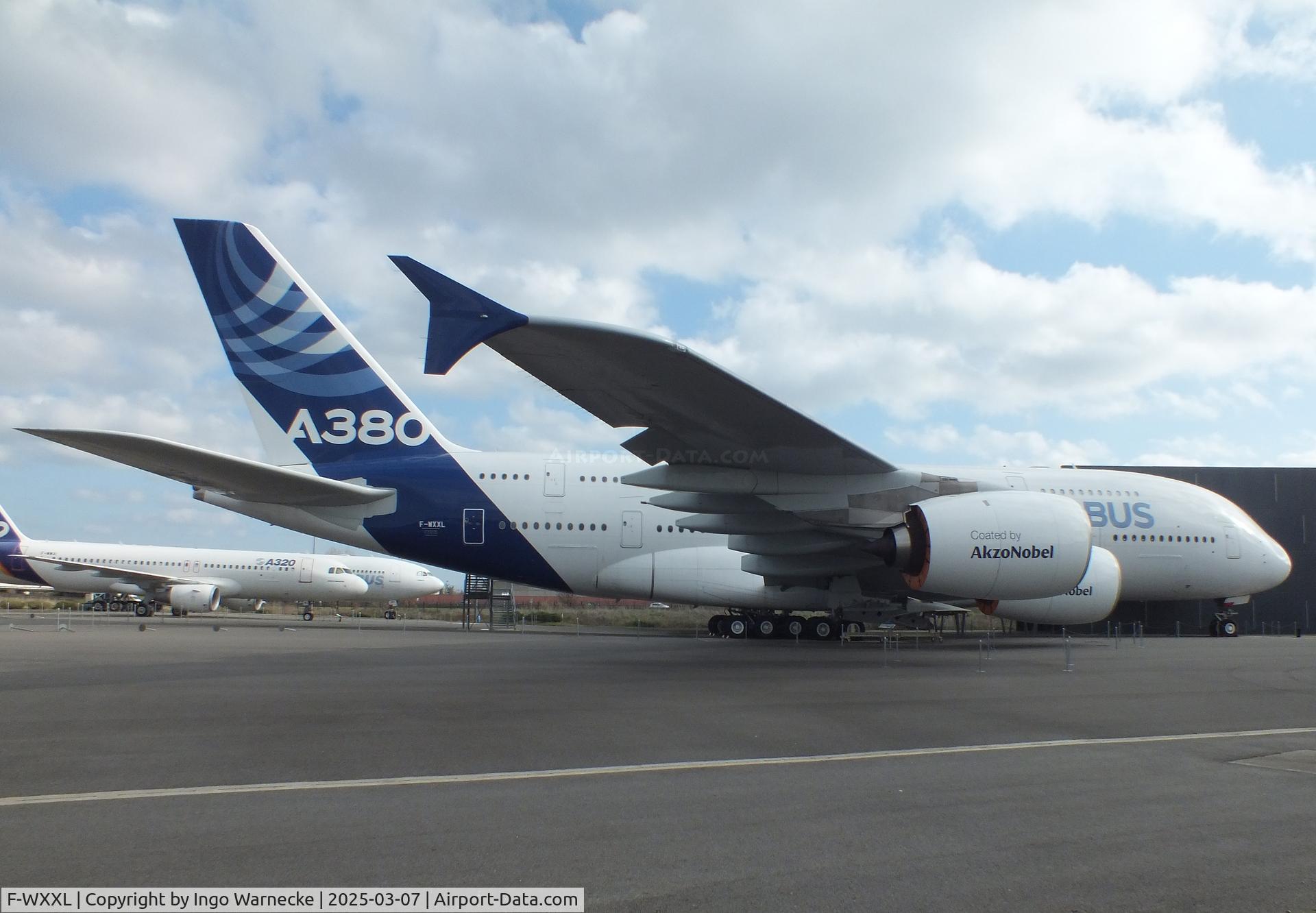 F-WXXL, 2005 Airbus A380-841 C/N 002, Airbus A380-841 at the Aeroscopia, Blagnac (Toulouse)