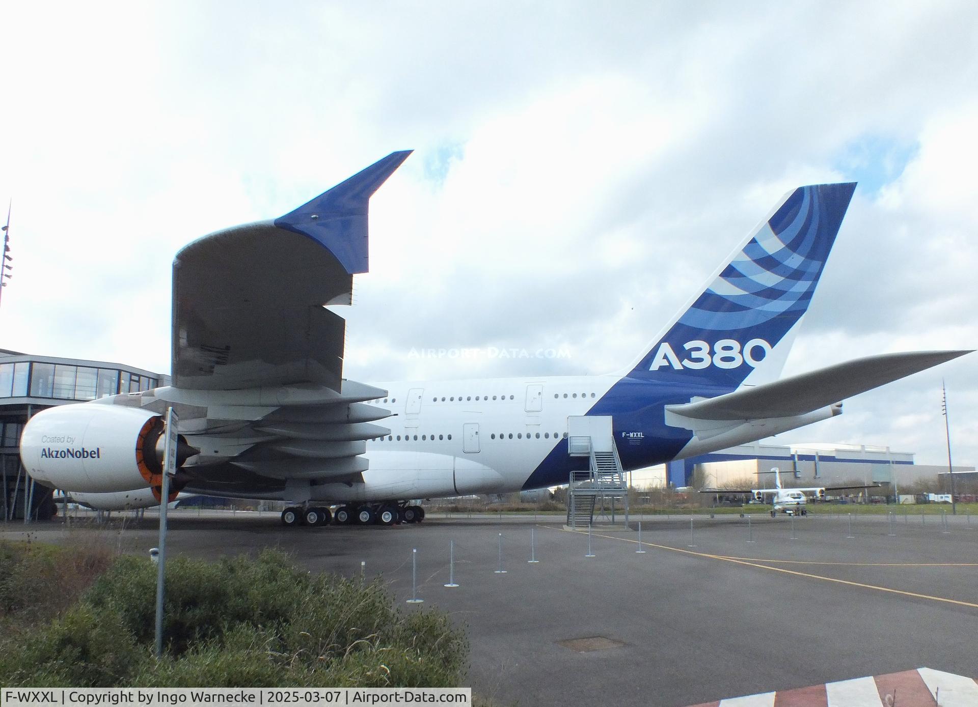 F-WXXL, 2005 Airbus A380-841 C/N 002, Airbus A380-841 at the Aeroscopia, Blagnac (Toulouse)