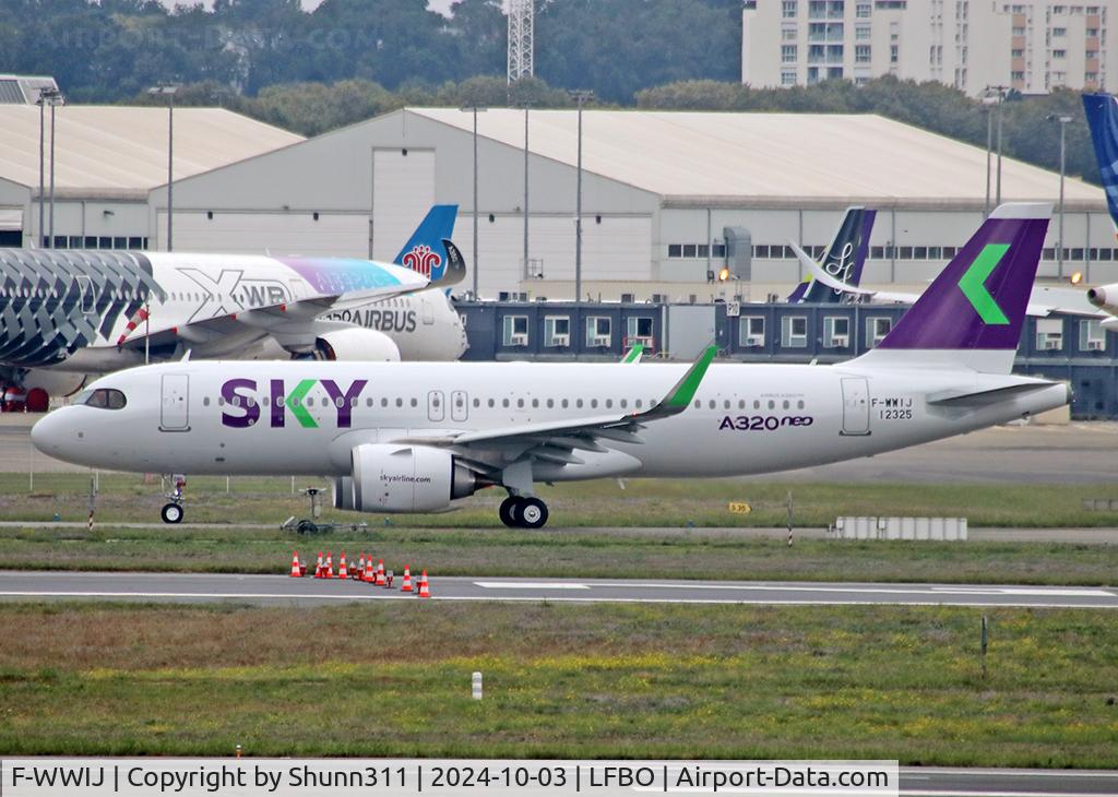 F-WWIJ, 2024 Airbus A320-251N C/N 12325, C/n 12325 - To be CC-DBL