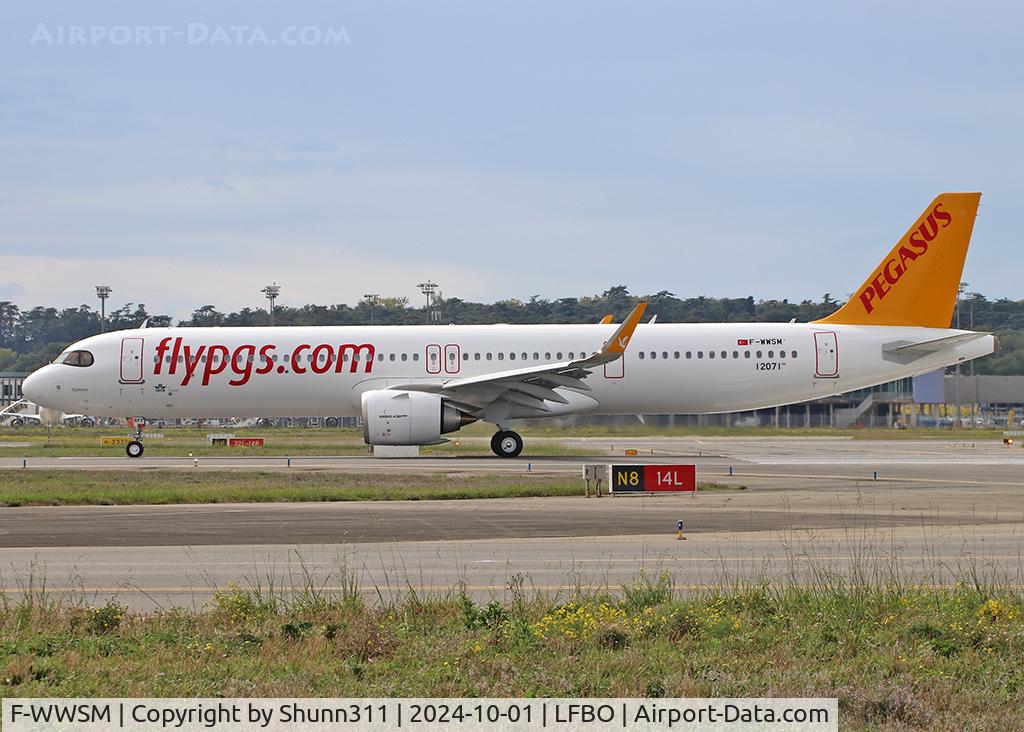 F-WWSM, 2024 Airbus A321-251NX C/N 12071, C/n 12071 - To be TC-RFF