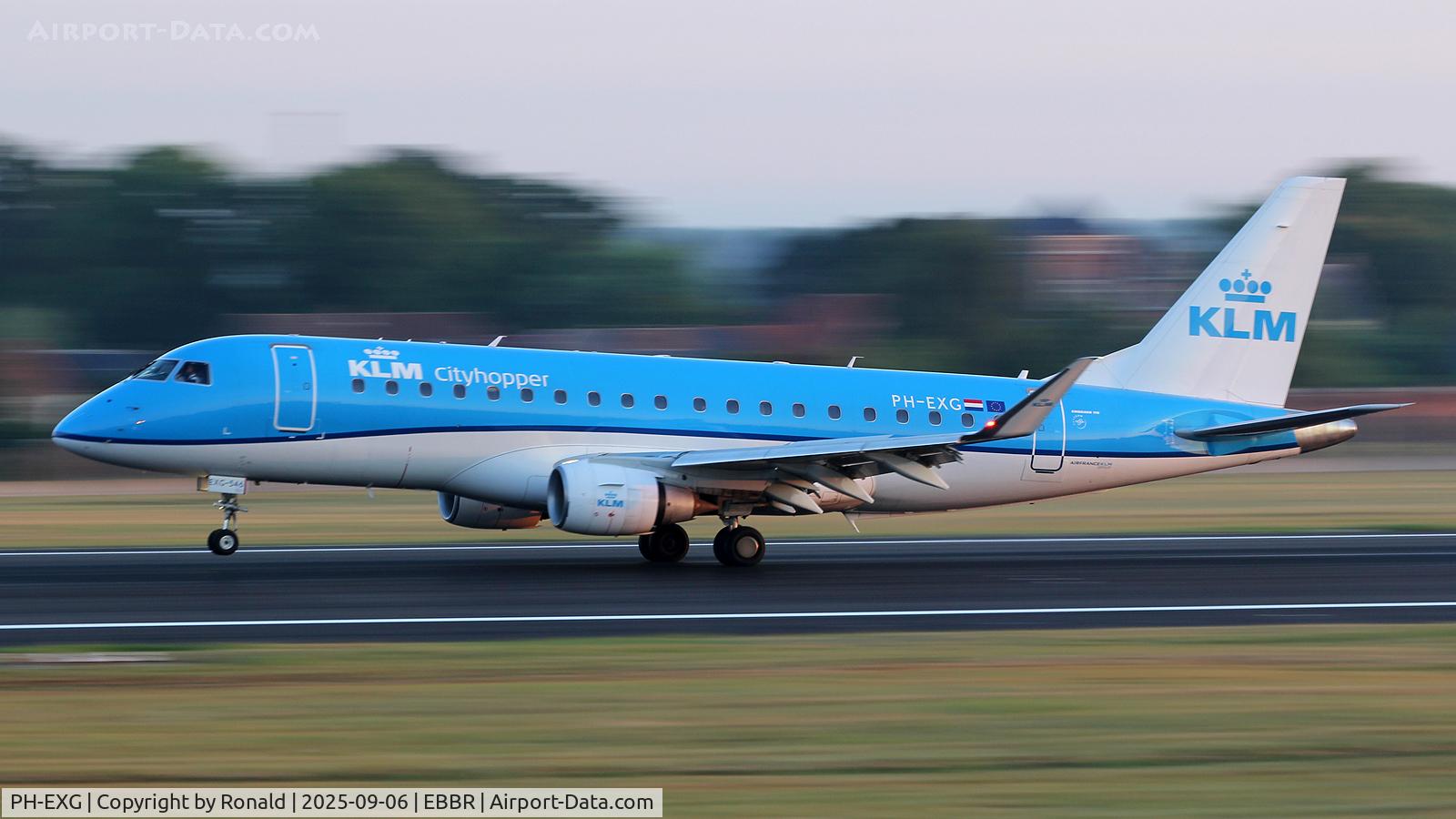 PH-EXG, 2016 Embraer 175STD (ERJ-170-200) C/N 17000546, at ebbr
