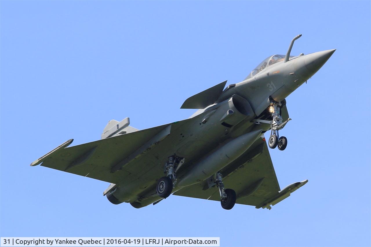 31, Dassault Rafale M C/N 31, Dassault Rafale M, Landivisiau Naval Air Base (LFRJ-LDV)