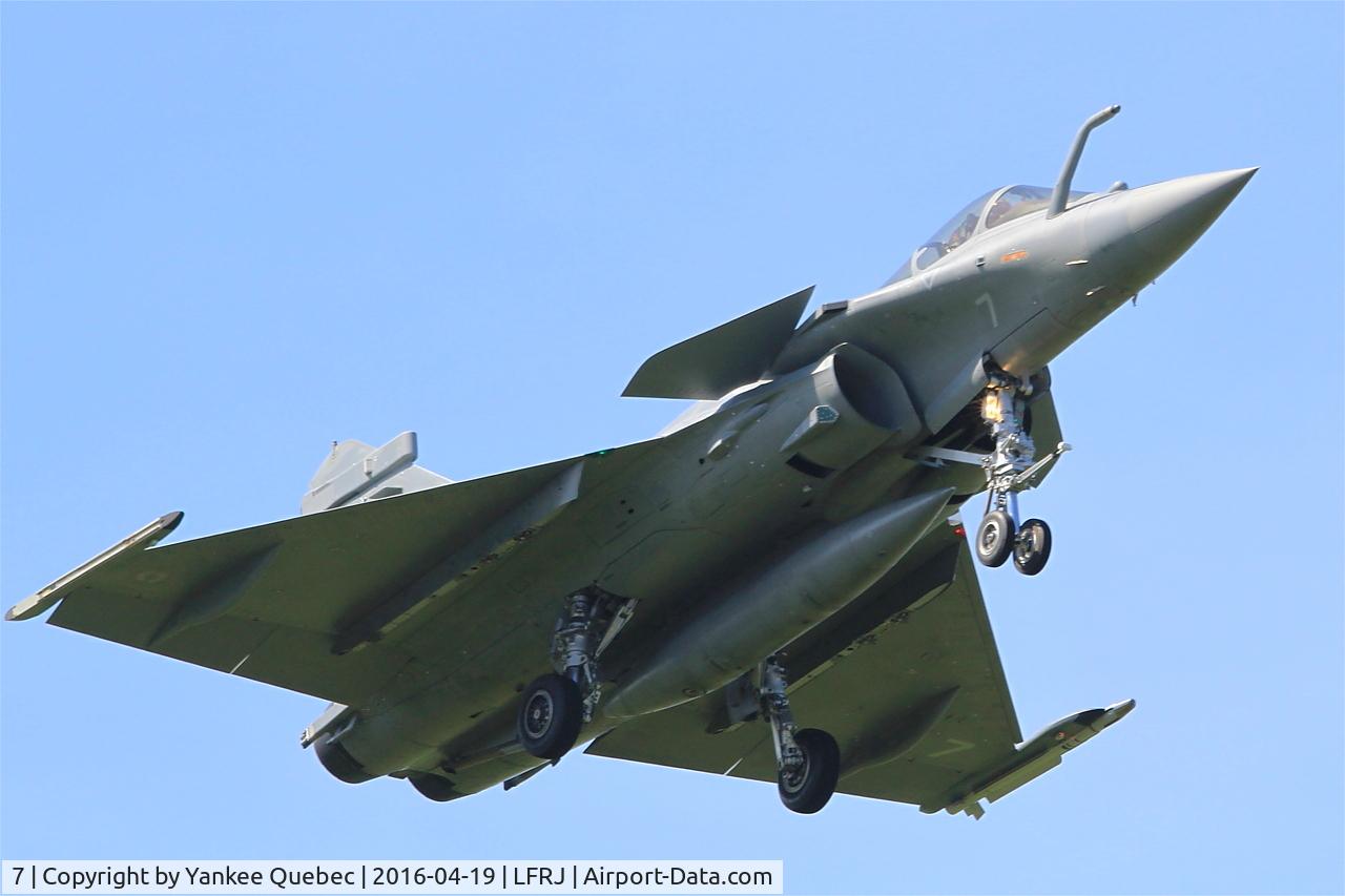 7, Dassault Rafale M C/N 7, Dassault Rafale M, Landivisiau Naval Air Base (LFRJ-LDV)