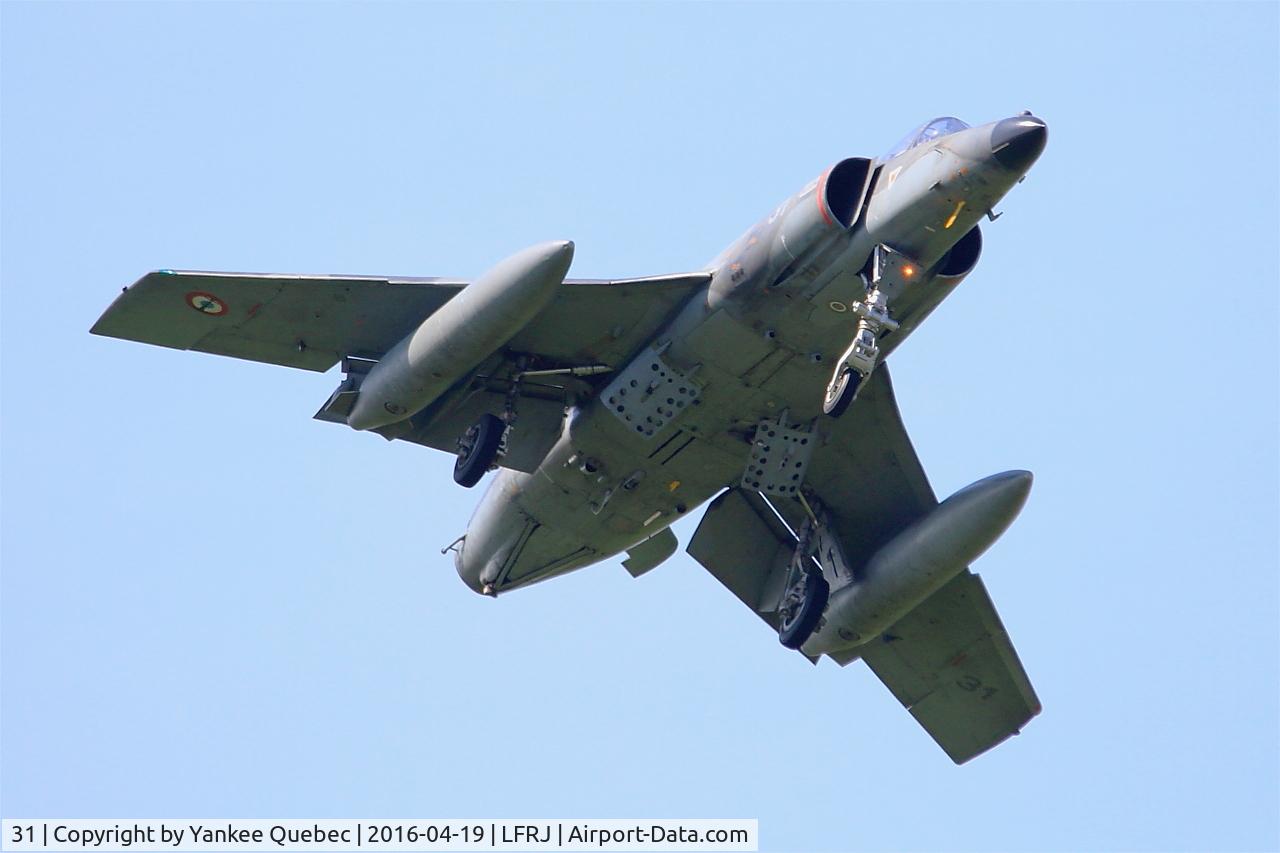 31, Dassault Super Etendard C/N 31, Dassault Super Etendard MER, Landivisiau Naval Air Base (LFRJ-LDV)