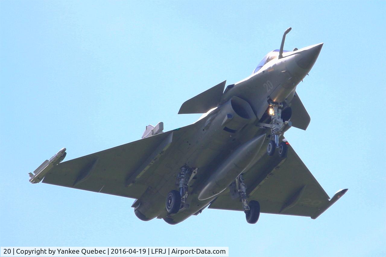 20, Dassault Rafale M C/N 20, Dassault Rafale M, Landivisiau Naval Air Base (LFRJ-LDV)