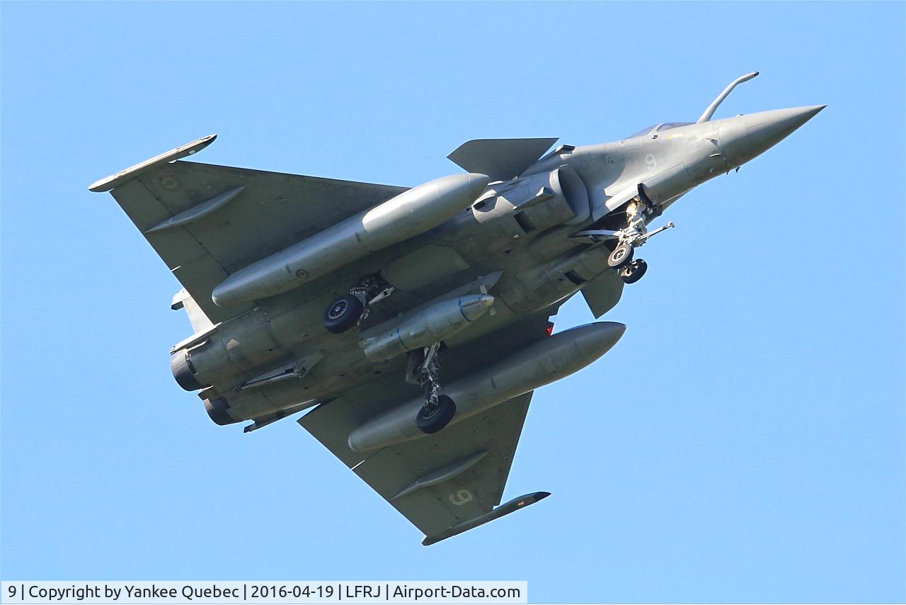 9, Dassault Rafale M C/N 9, Dassault Rafale M, Landivisiau Naval Air Base (LFRJ-LDV)