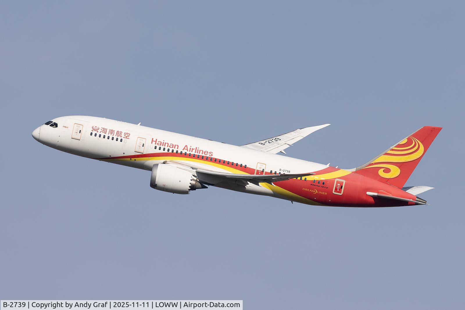 B-2739, 2014 Boeing 787-8 Dreamliner C/N 38055, Hainan Airlines 787-8