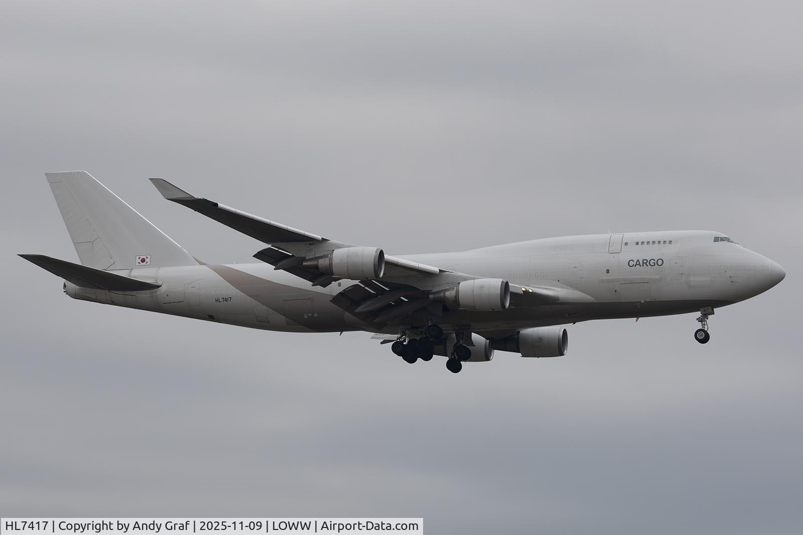 HL7417, 1993 Boeing 747-48EM(BDSF) C/N 25779, Air Zeta 747-400F