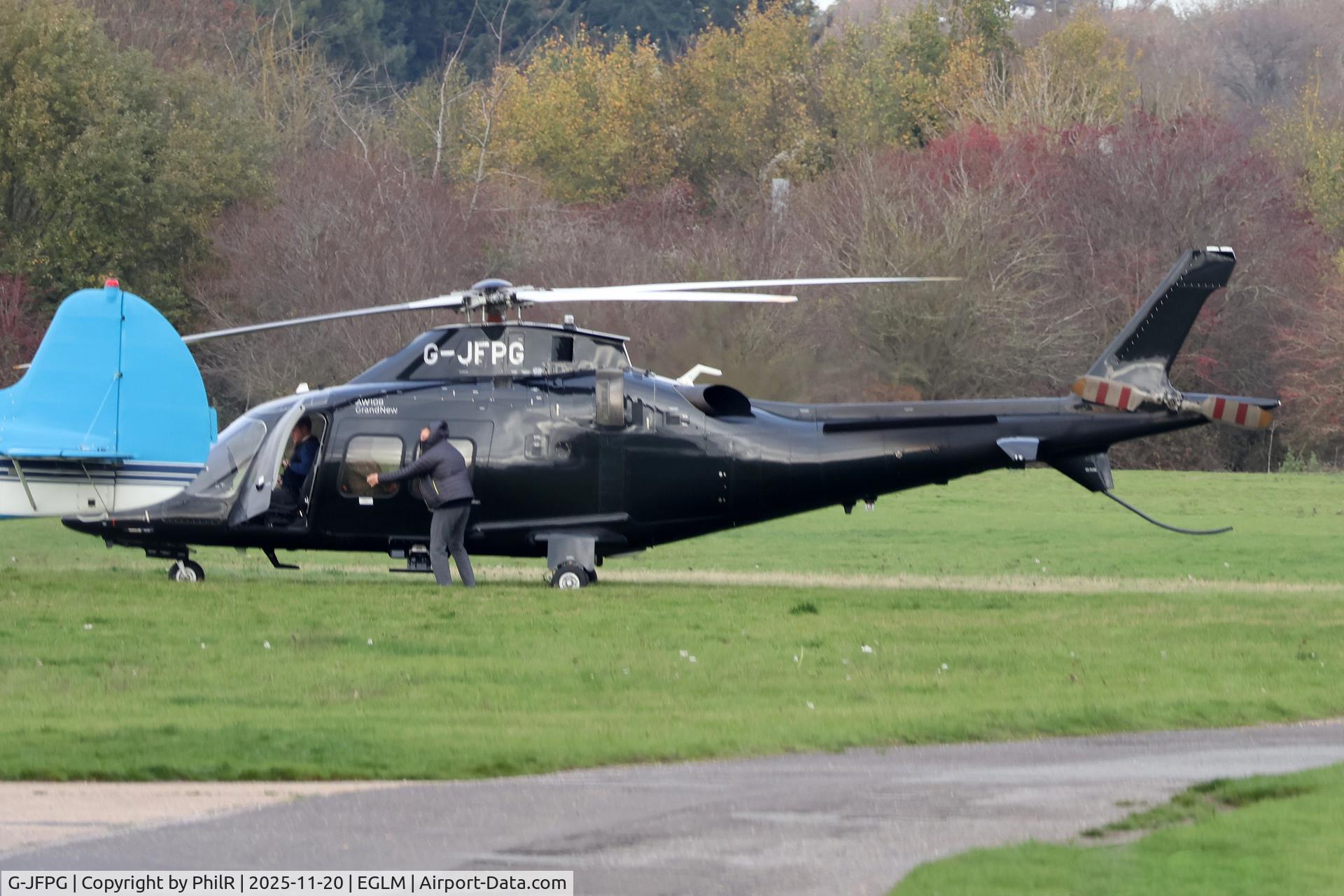 G-JFPG, 2022 Leonardo AW-109SP Grand New C/N 22438, G-JFPG 2022 Leonardo AW109SP GrandNew White Waltham 20.11.25