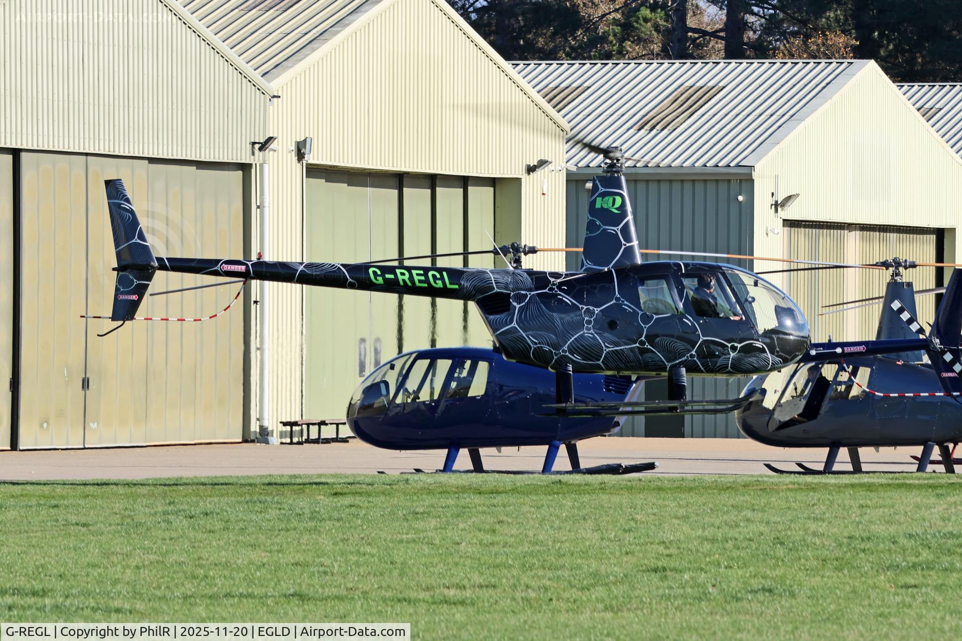 G-REGL, 2003 Robinson R44 Raven II C/N 10235, G-REGL 2003 Robinson R44 Raven II Denham 20.11.25 (2)
