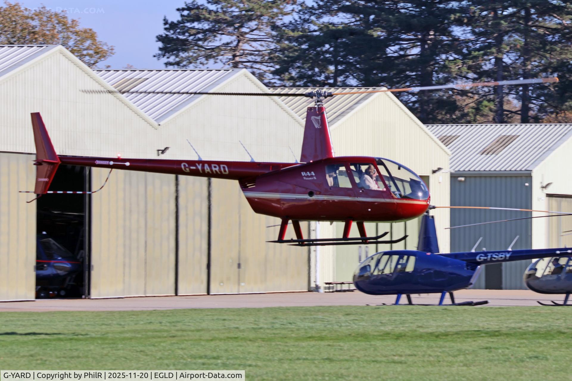 G-YARD, 2013 Robinson R44 Raven II C/N 13481, G-YARD 2013 Robinson R44 Raven ll Denham 20.11.25 (2)