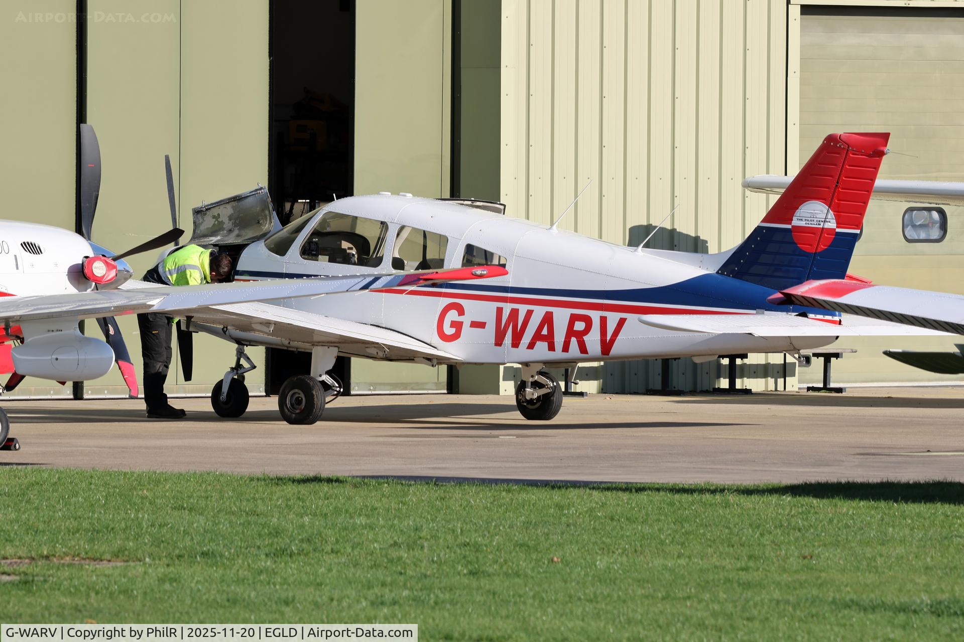 G-WARV, 1998 Piper PA-28-161 Cherokee Warrior III C/N 2842036, G-WARV 1998 Piper PA-28-161 Cherokee Warrior lll Denham 20.11.25
