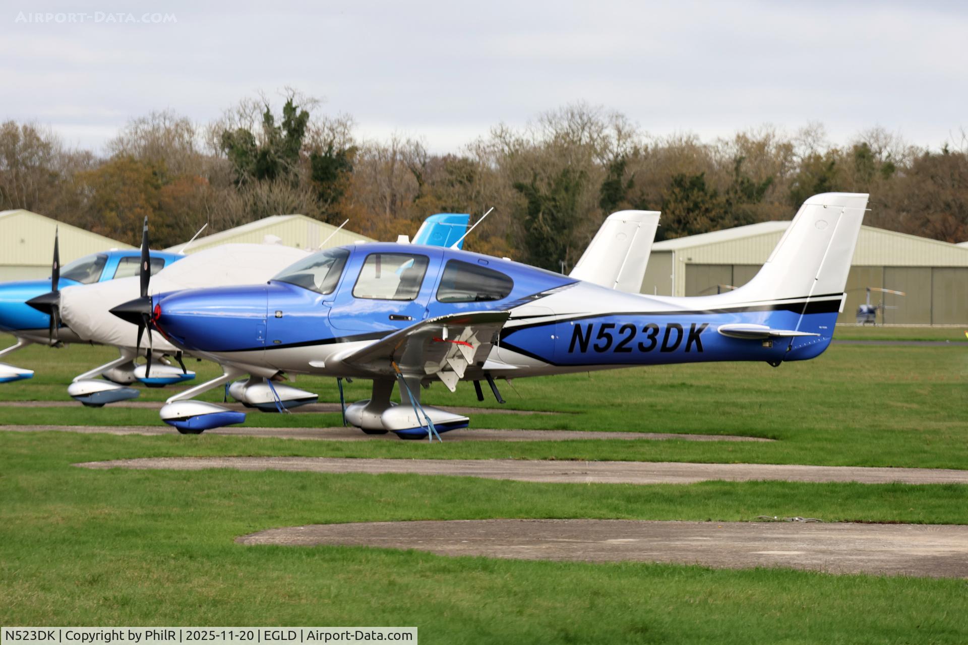 N523DK, 2024 Cirrus SR22T C/N 9781, N523DK 2024 Cirrus SR22T GTS G7 Denham 20.11.25