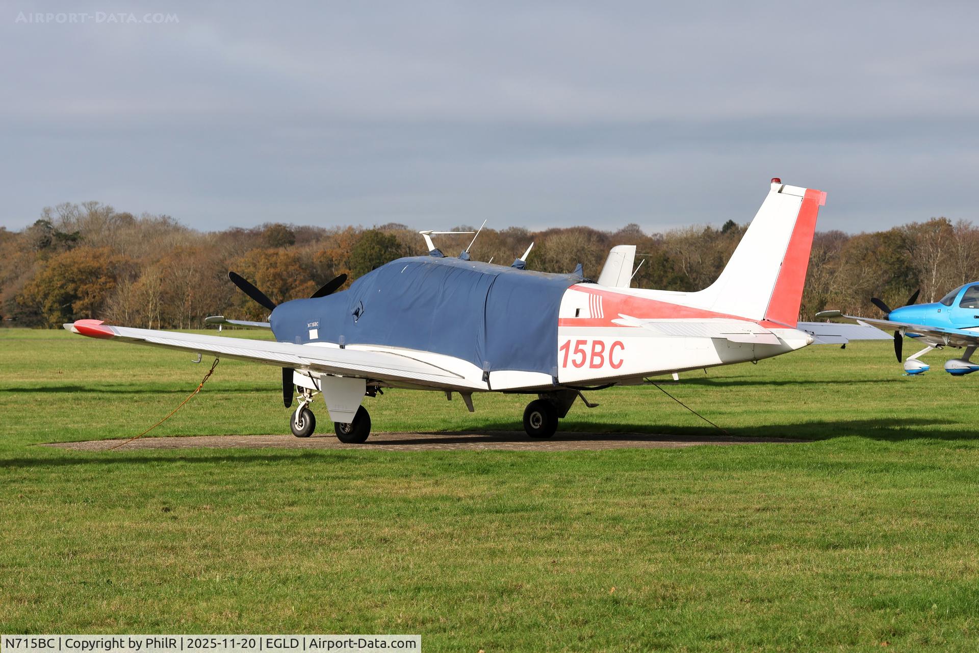 N715BC, 1975 Beech A36 Bonanza 36 C/N E782, N715BC 1975 Beech A36 Bonanza 36 Denham 20.11.25