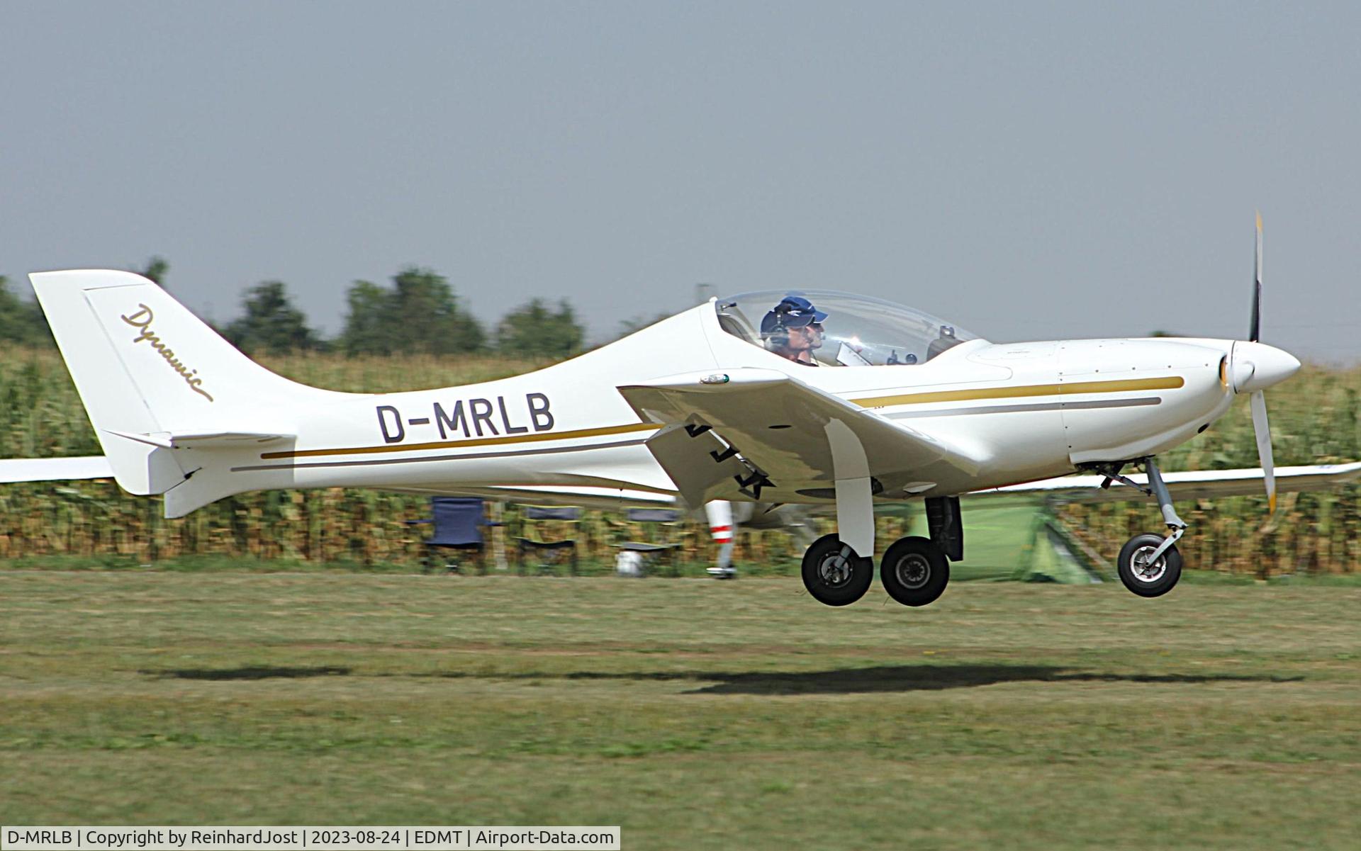 D-MRLB, 2002 Aerospool WT-9 Dynamic C/N DY011/2002, Dynamic arriving at Tannkosh 2013