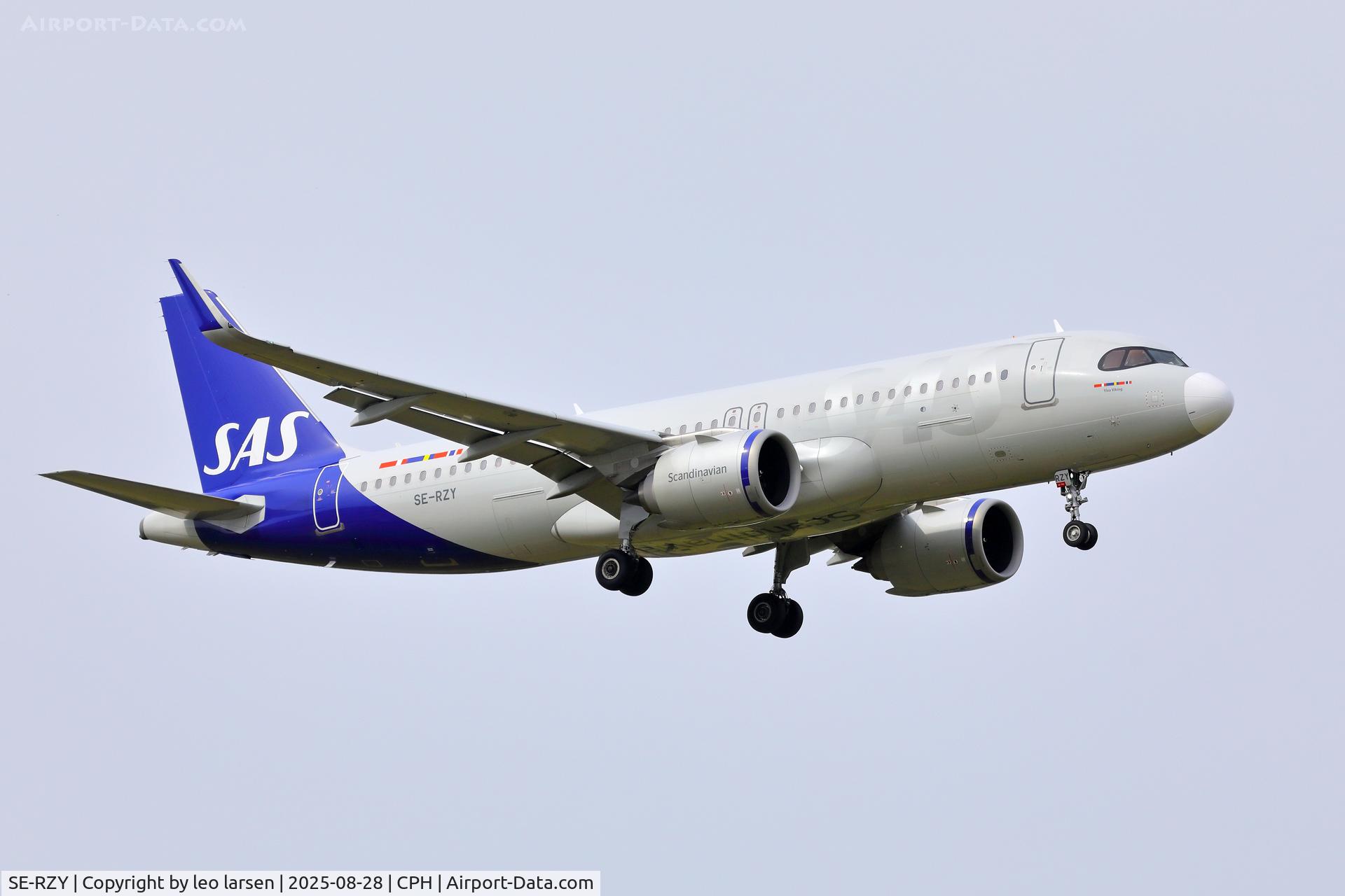 SE-RZY, 2024 Airbus A320-251N C/N 11832, Copenhagen 28.8.2025