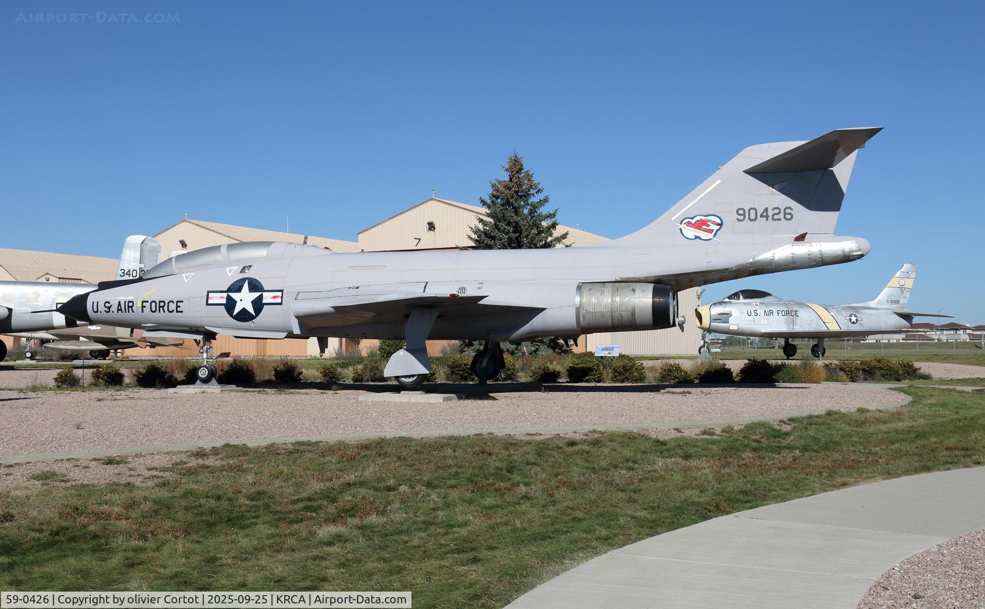 59-0426, 1959 McDonnell F-101B-115-MC Voodoo C/N 750, sept 2025