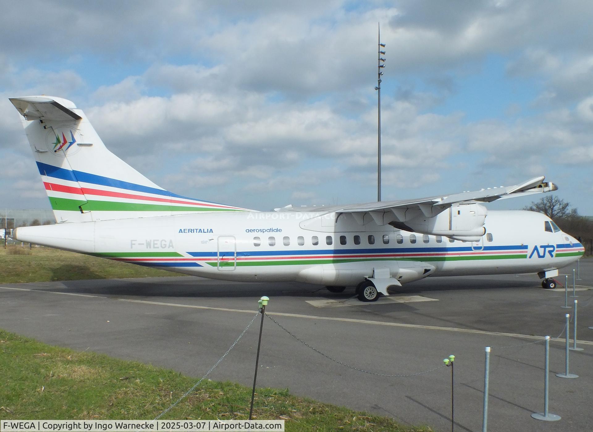 F-WEGA, 1985 ATR 42-320 C/N 003, ATR 42-320 (minus props) at the Aeroscopia, Blagnac (Toulouse)