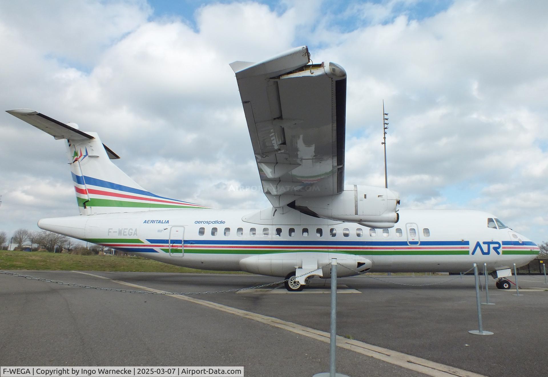 F-WEGA, 1985 ATR 42-320 C/N 003, ATR 42-320 (minus props) at the Aeroscopia, Blagnac (Toulouse)