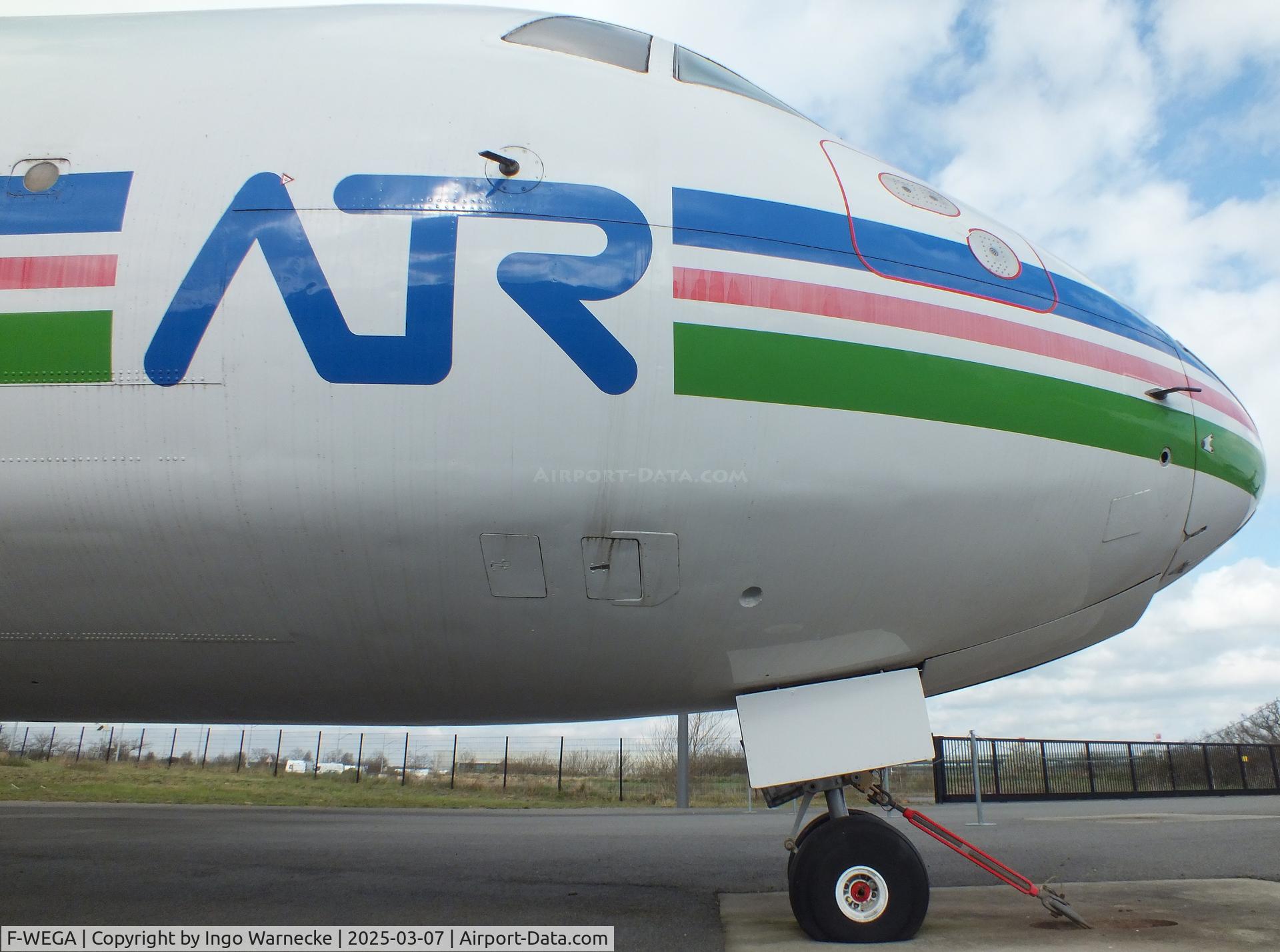 F-WEGA, 1985 ATR 42-320 C/N 003, ATR 42-320 (minus props) at the Aeroscopia, Blagnac (Toulouse)