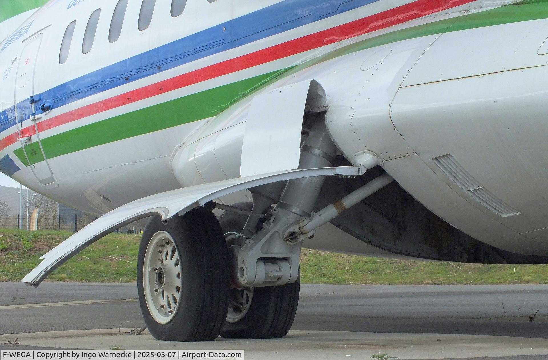 F-WEGA, 1985 ATR 42-320 C/N 003, ATR 42-320 (minus props) at the Aeroscopia, Blagnac (Toulouse)