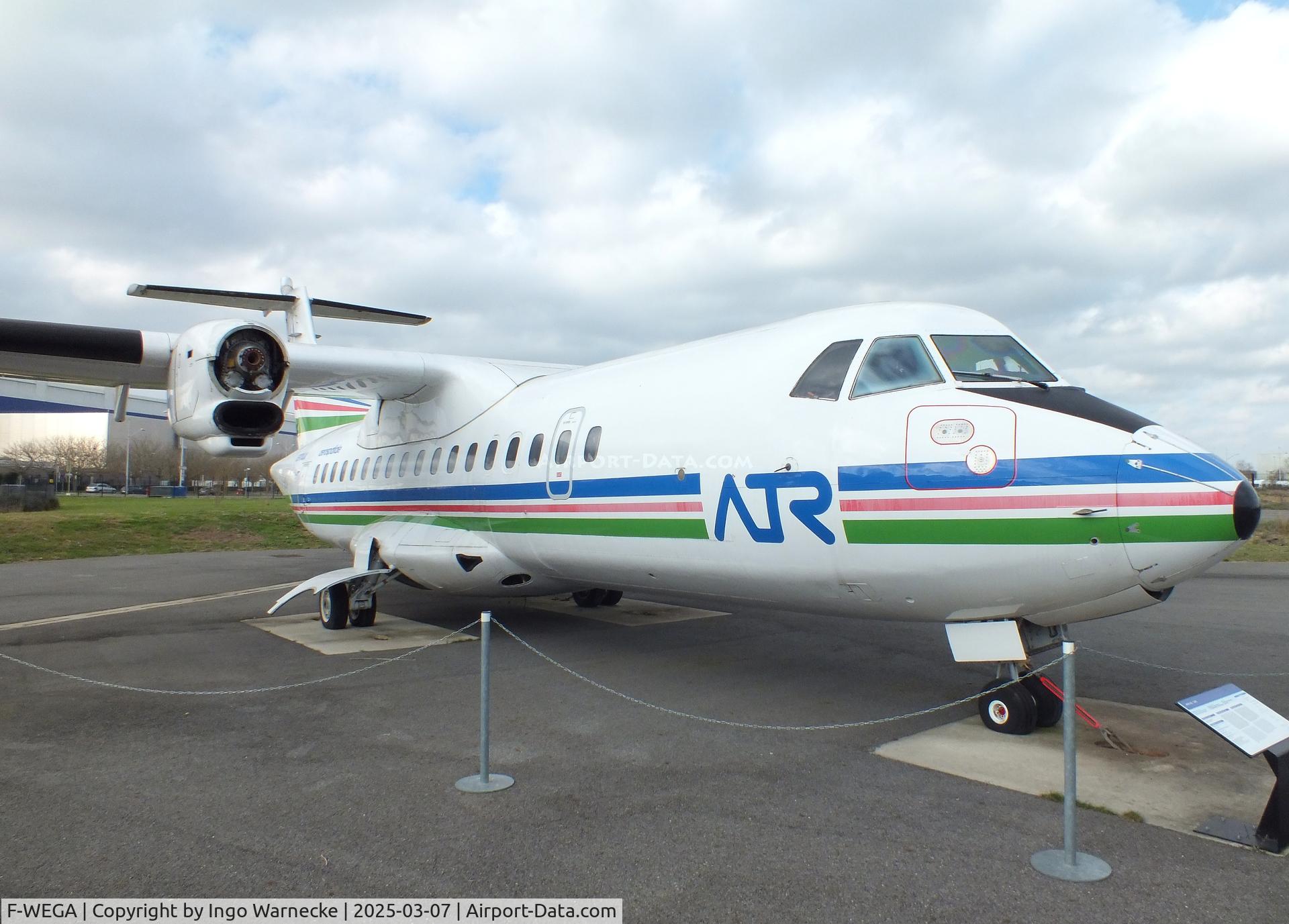 F-WEGA, 1985 ATR 42-320 C/N 003, ATR 42-320 (minus props) at the Aeroscopia, Blagnac (Toulouse)