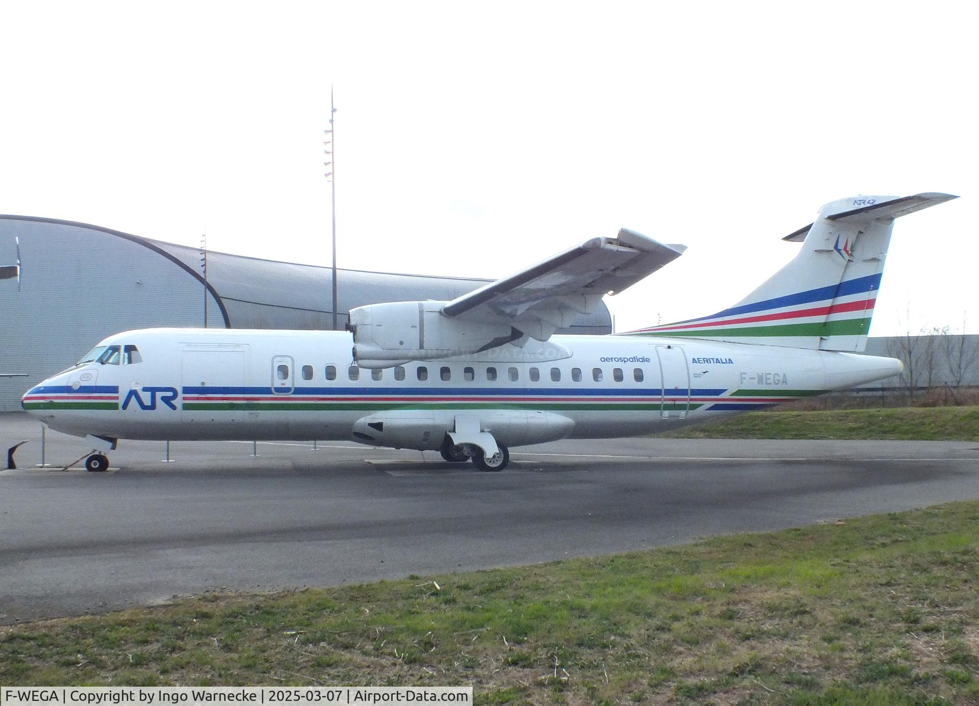 F-WEGA, 1985 ATR 42-320 C/N 003, ATR 42-320 (minus props) at the Aeroscopia, Blagnac (Toulouse)
