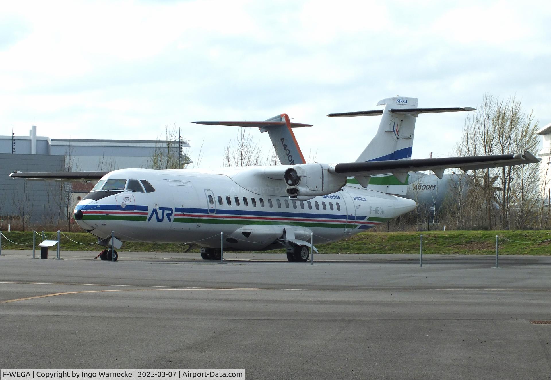 F-WEGA, 1985 ATR 42-320 C/N 003, ATR 42-320 (minus props) at the Aeroscopia, Blagnac (Toulouse)