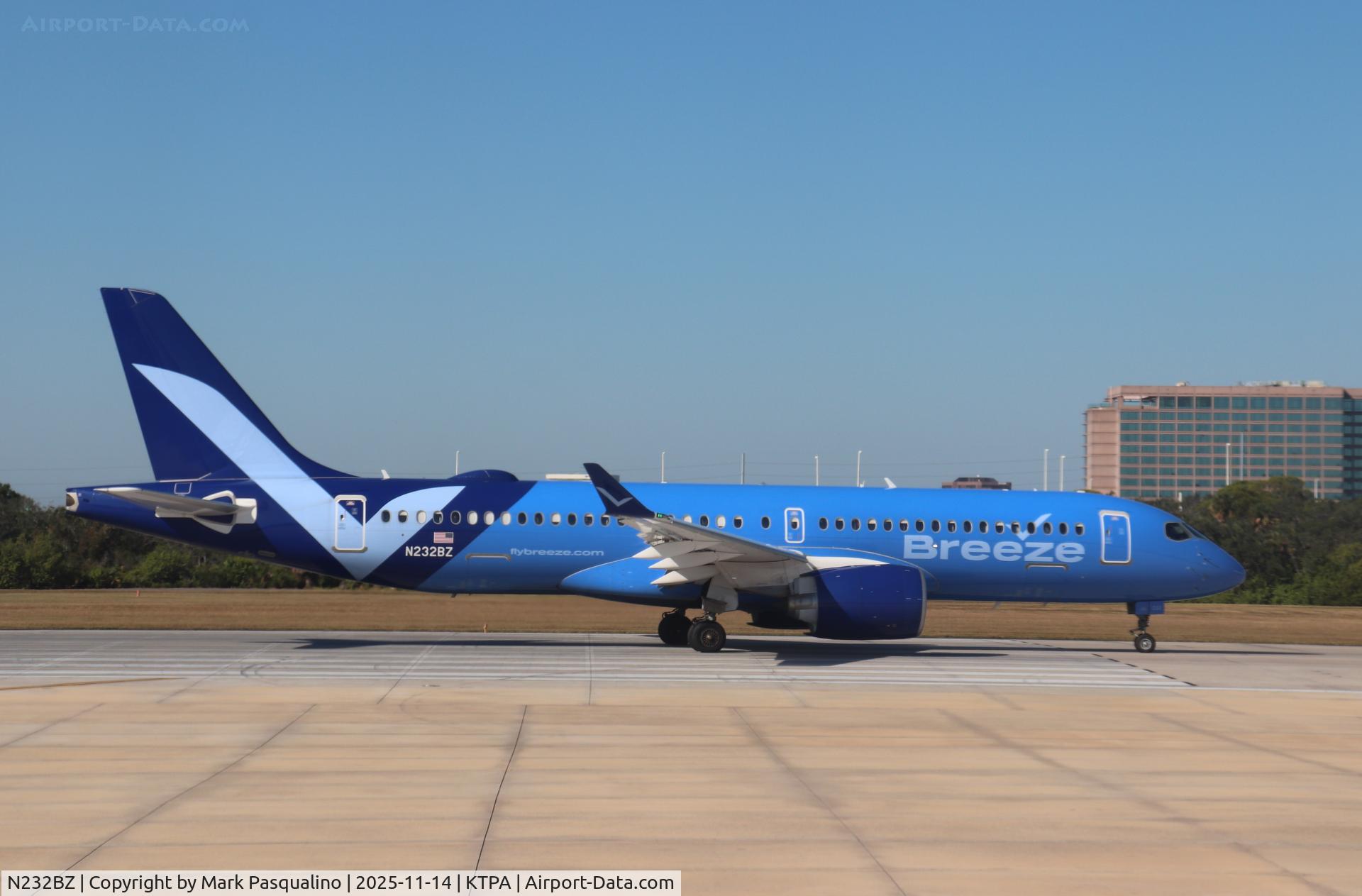 N232BZ, 2024 Airbus A220-371 C/N 55271, Airbus A220-371