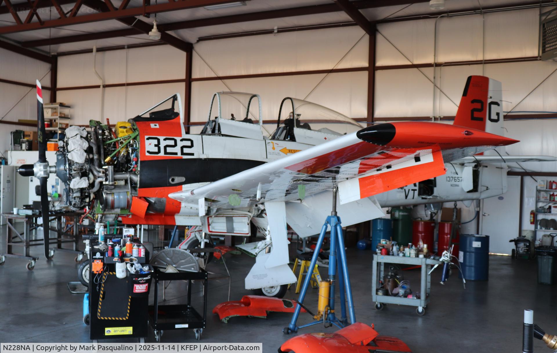 N228NA, North American T-28B Trojan C/N 200-20 (137657), North American T-28B