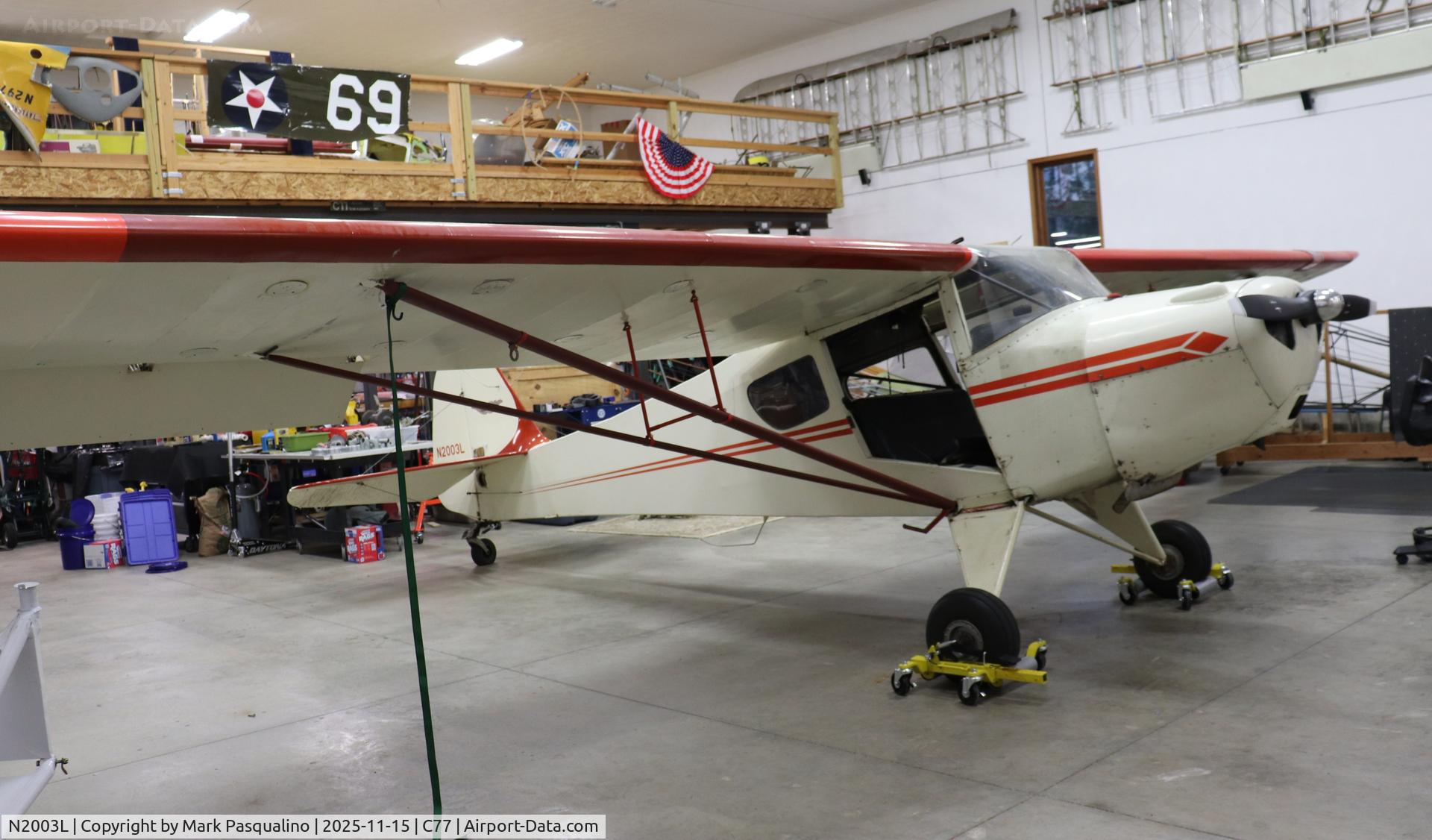 N2003L, 1979 Taylorcraft F-19 Sportsman C/N F-151, Taylorcraft F-19